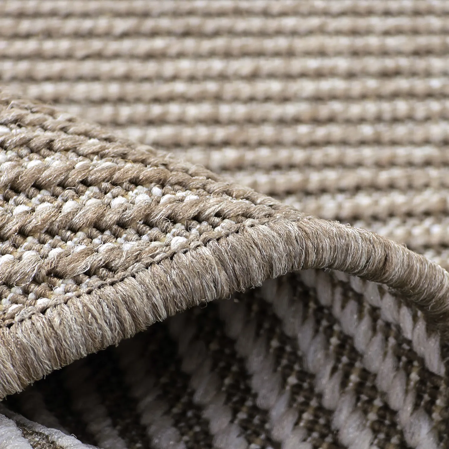 Tappeto rotondo - Indoor/Outdoor Bennett (beige)
