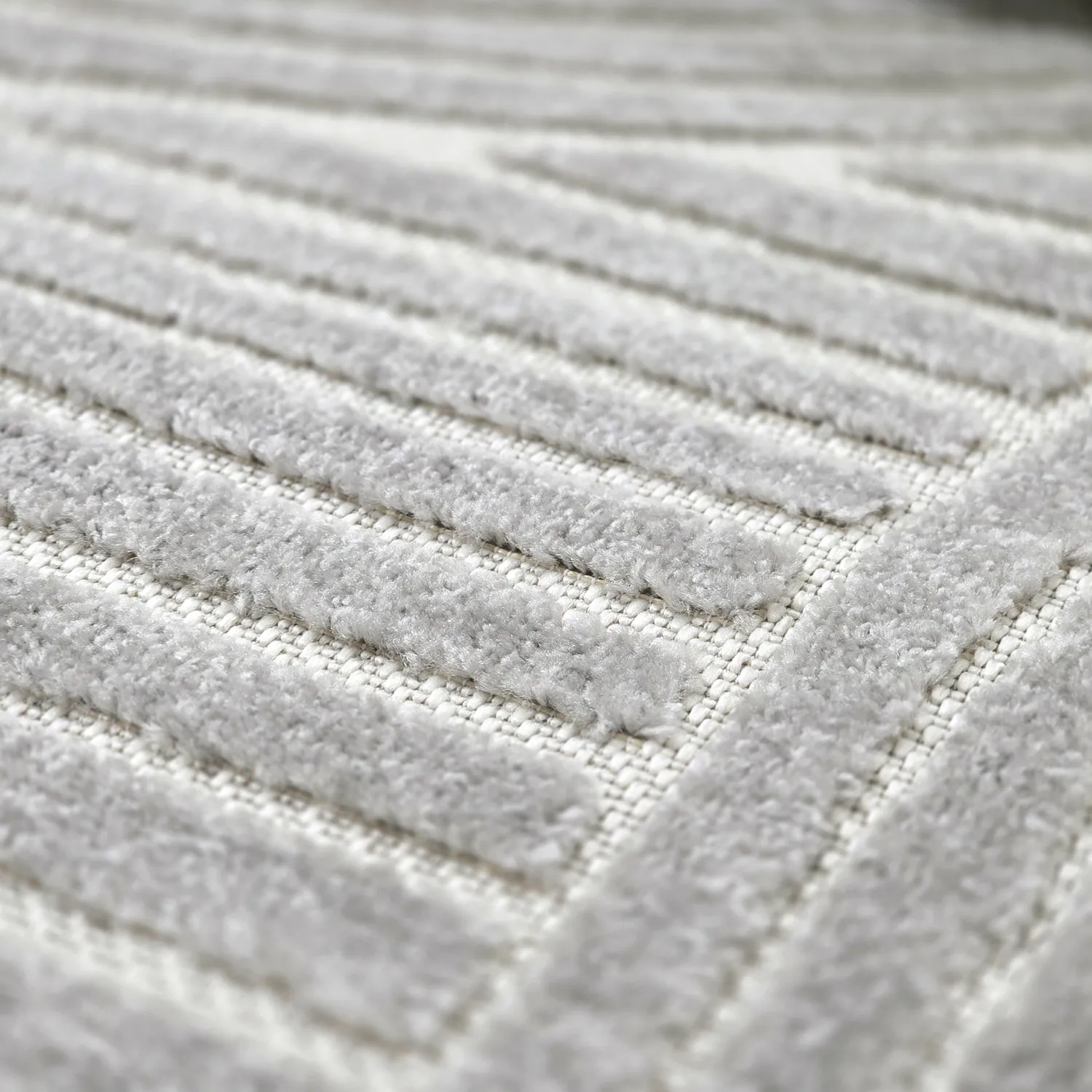 Tappeto rotondo - Indoor/Outdoor Devon (grigio)