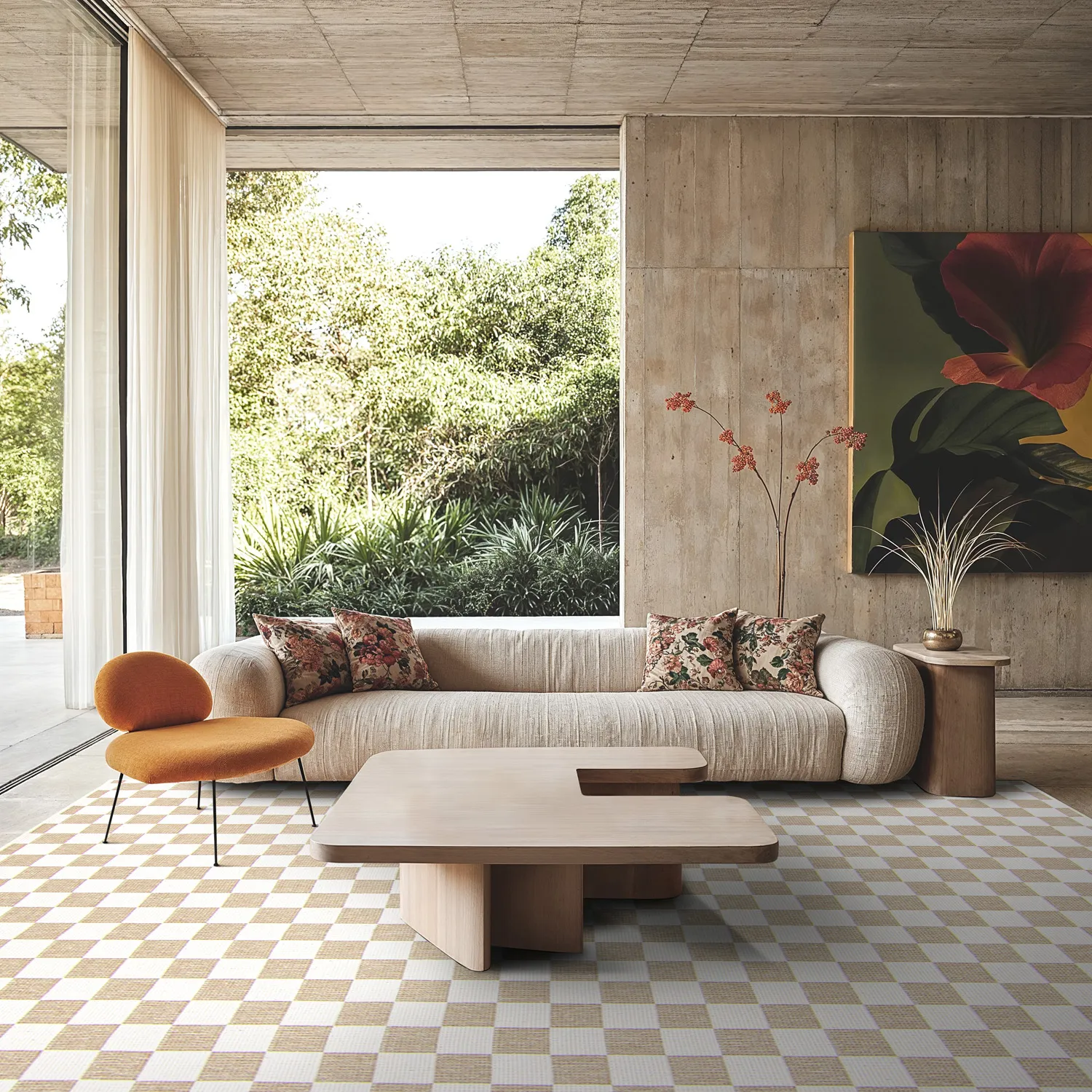 Tappeti per Interni/Esterni - Lucida (beige)