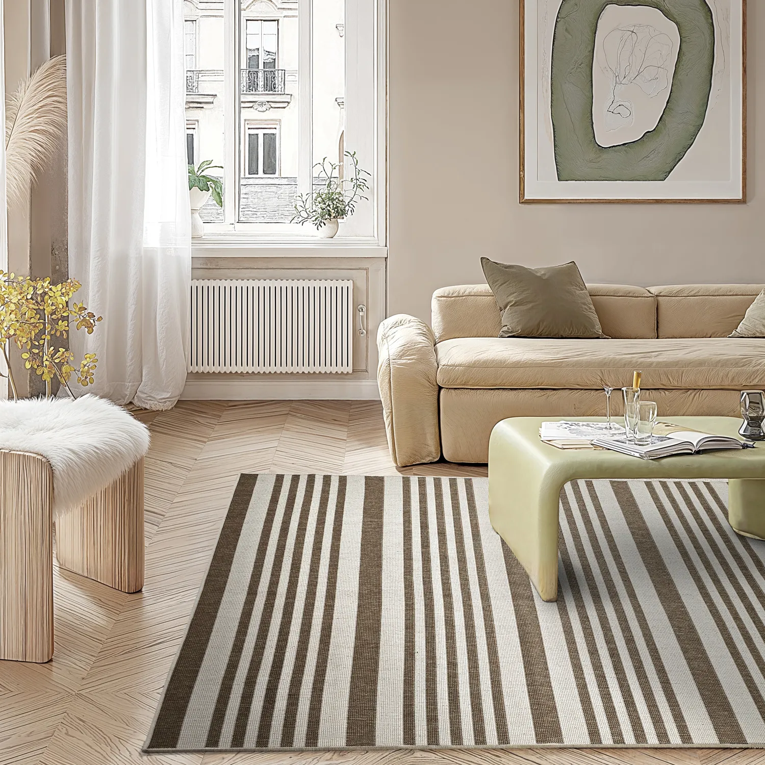 Tappeti per Interni/Esterni - Riley (beige)