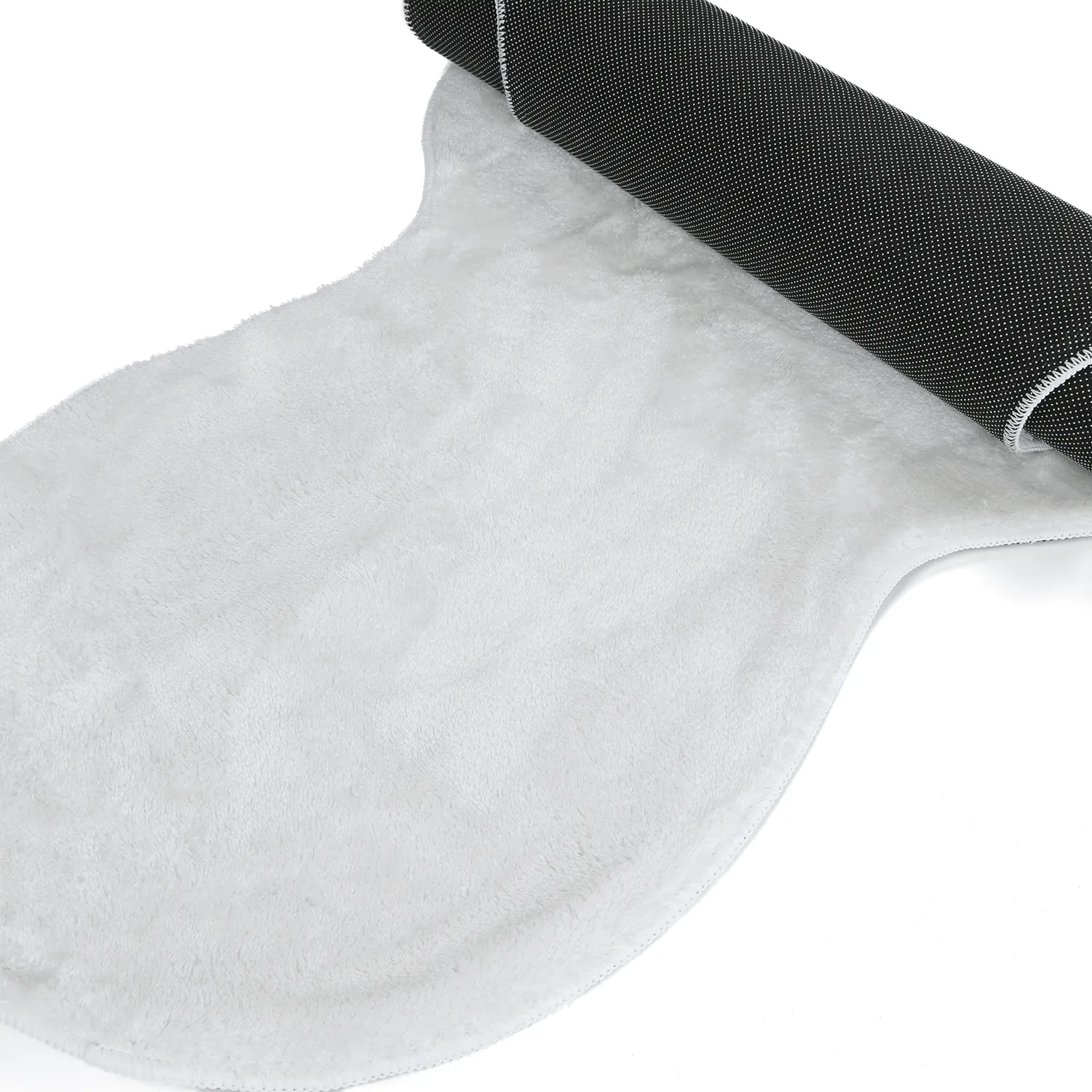 Passatoia Ondulata - Aranga Super Soft Fur (bianco)