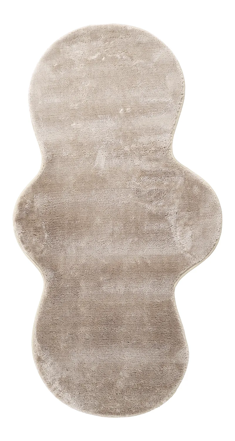 Passatoia Ondulata - Aranga Super Soft Fur (marrone)