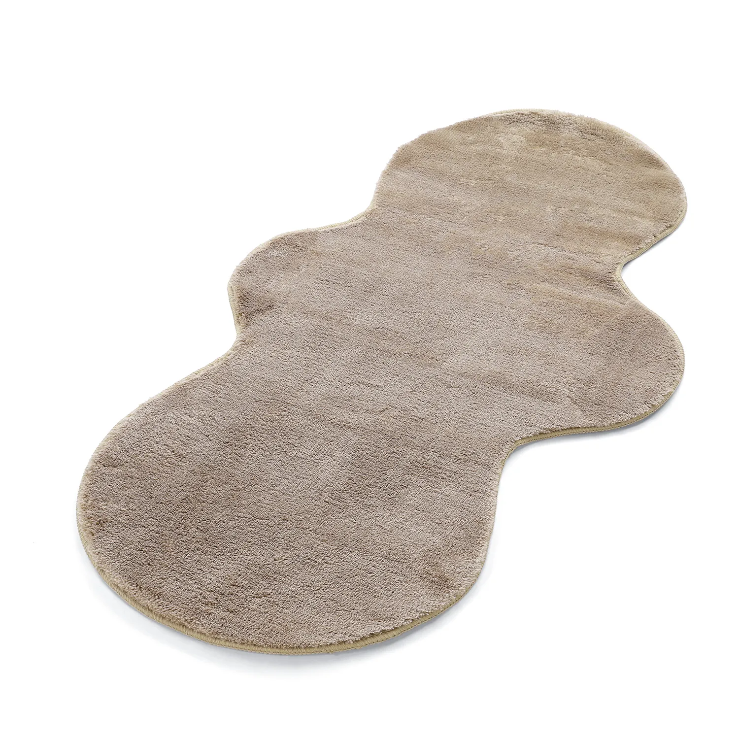 Passatoia Ondulata - Aranga Super Soft Fur (marrone)