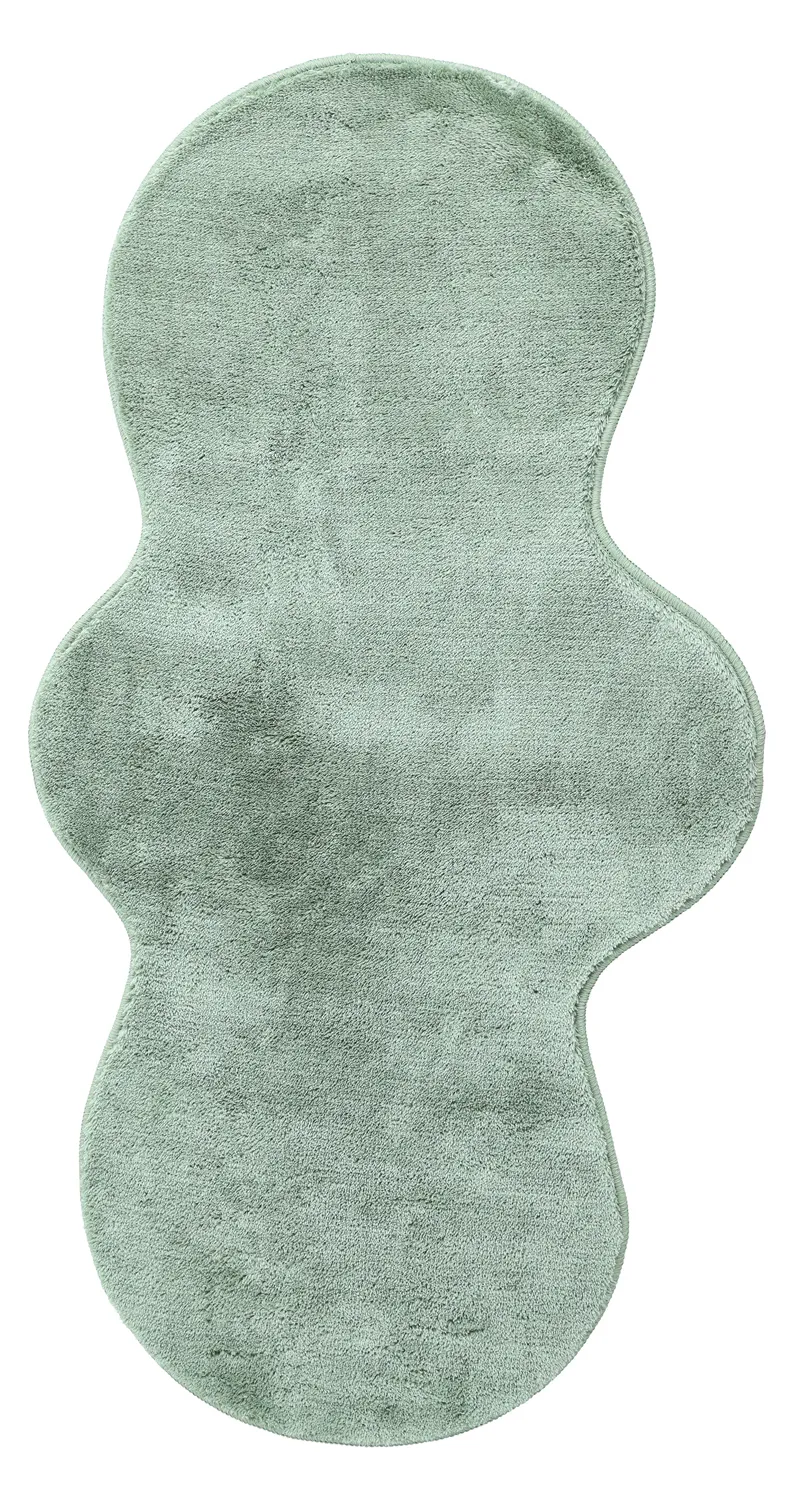Passatoia Ondulata - Aranga Super Soft Fur (verde)