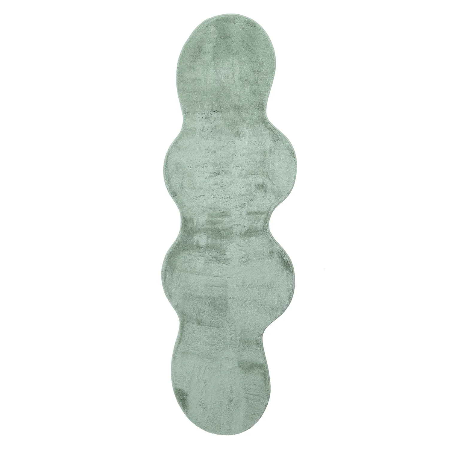 Passatoia Ondulata - Aranga Super Soft Fur (verde)