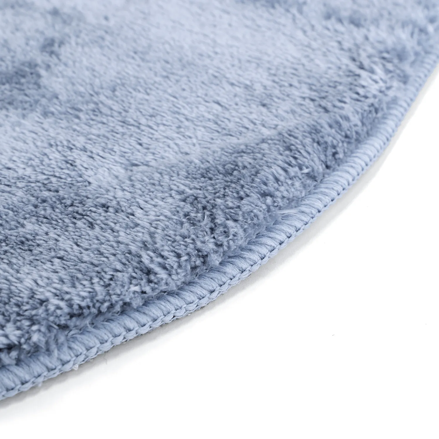 Passatoia Ondulata - Aranga Super Soft Fur (blu acciaio)