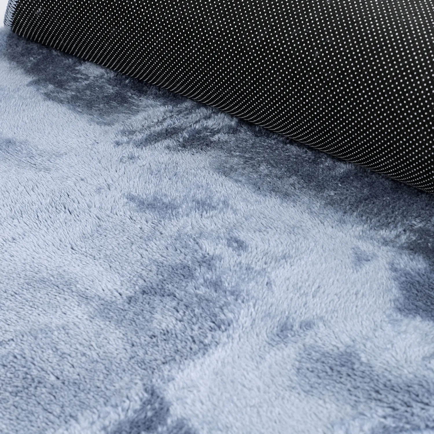 Passatoia Ondulata - Aranga Super Soft Fur (blu acciaio)
