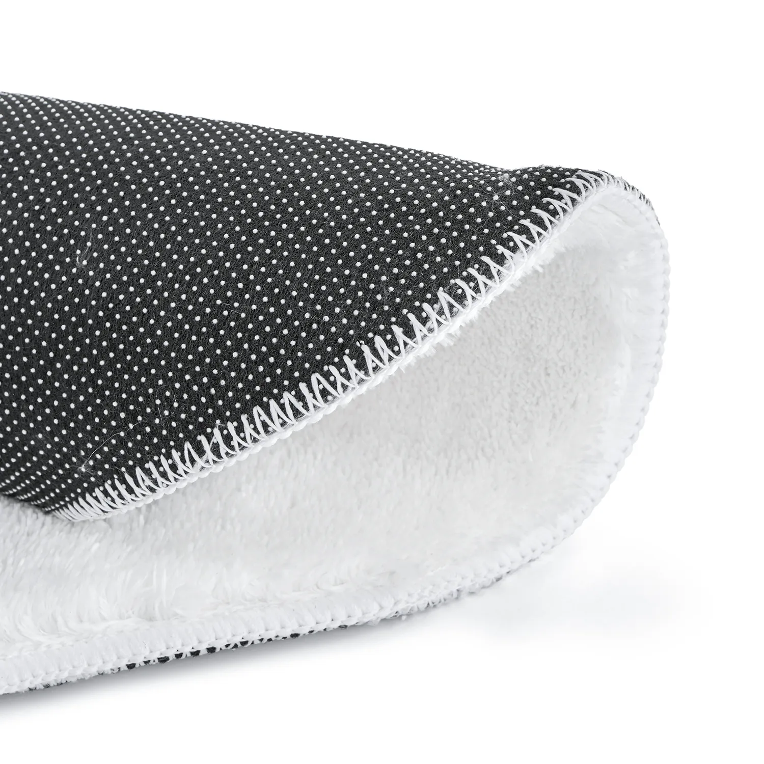 Passatoia Ondulata - Aranga Super Soft Fur (bianco)