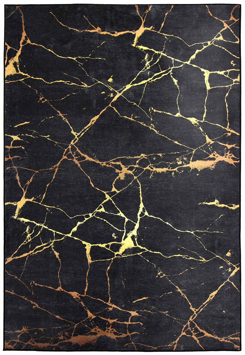 Tappeto Wilton - Vieste (nero/oro)