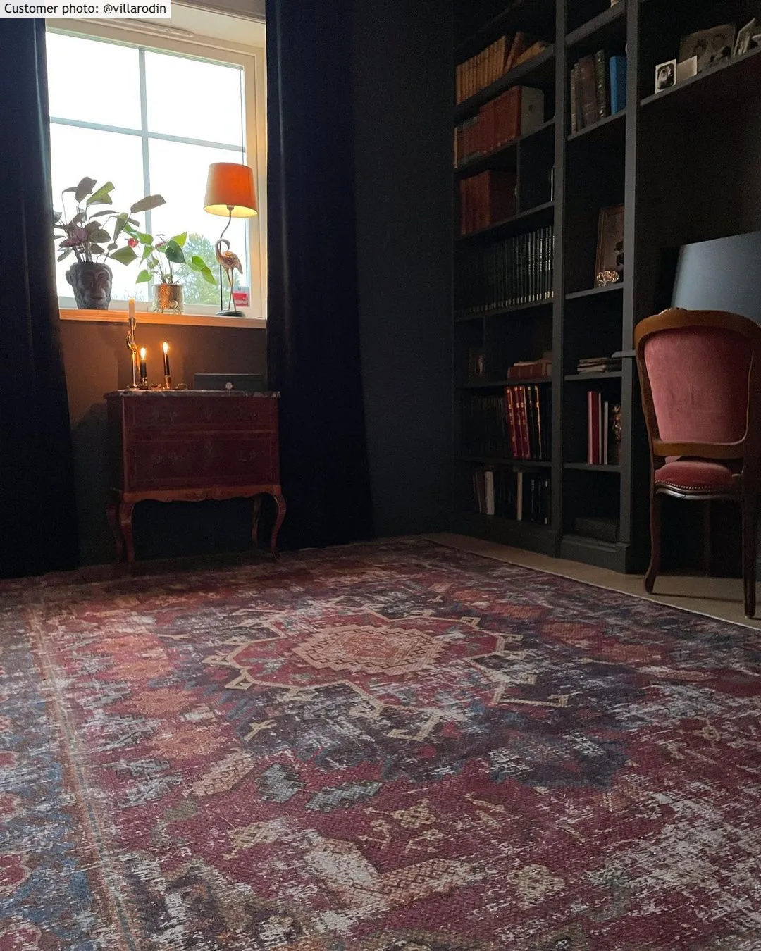 Tappeto Wilton - Idri (rosso/multi)