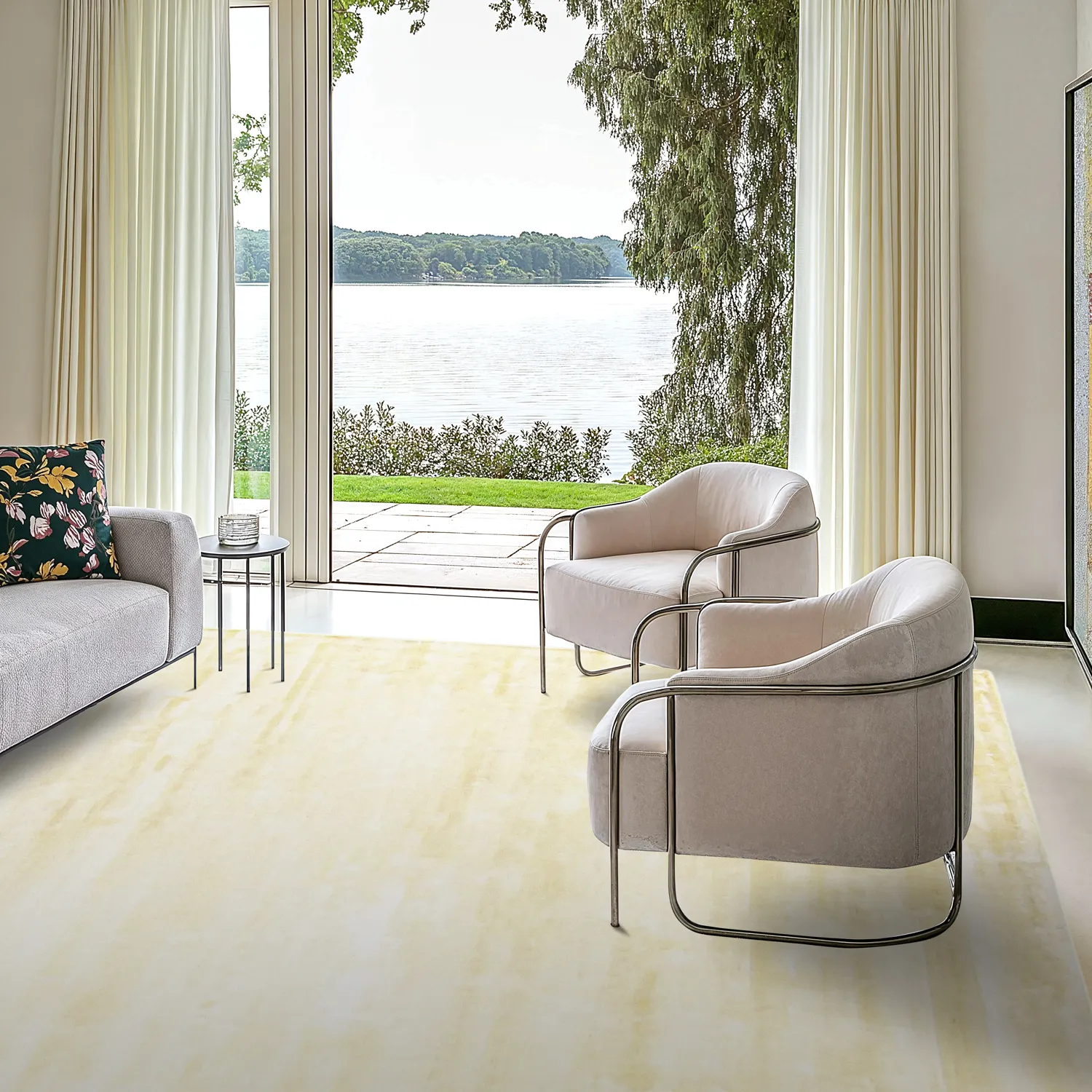 Tappeto In Viscosa - Jodhpur Special Luxury Edition (giallo)