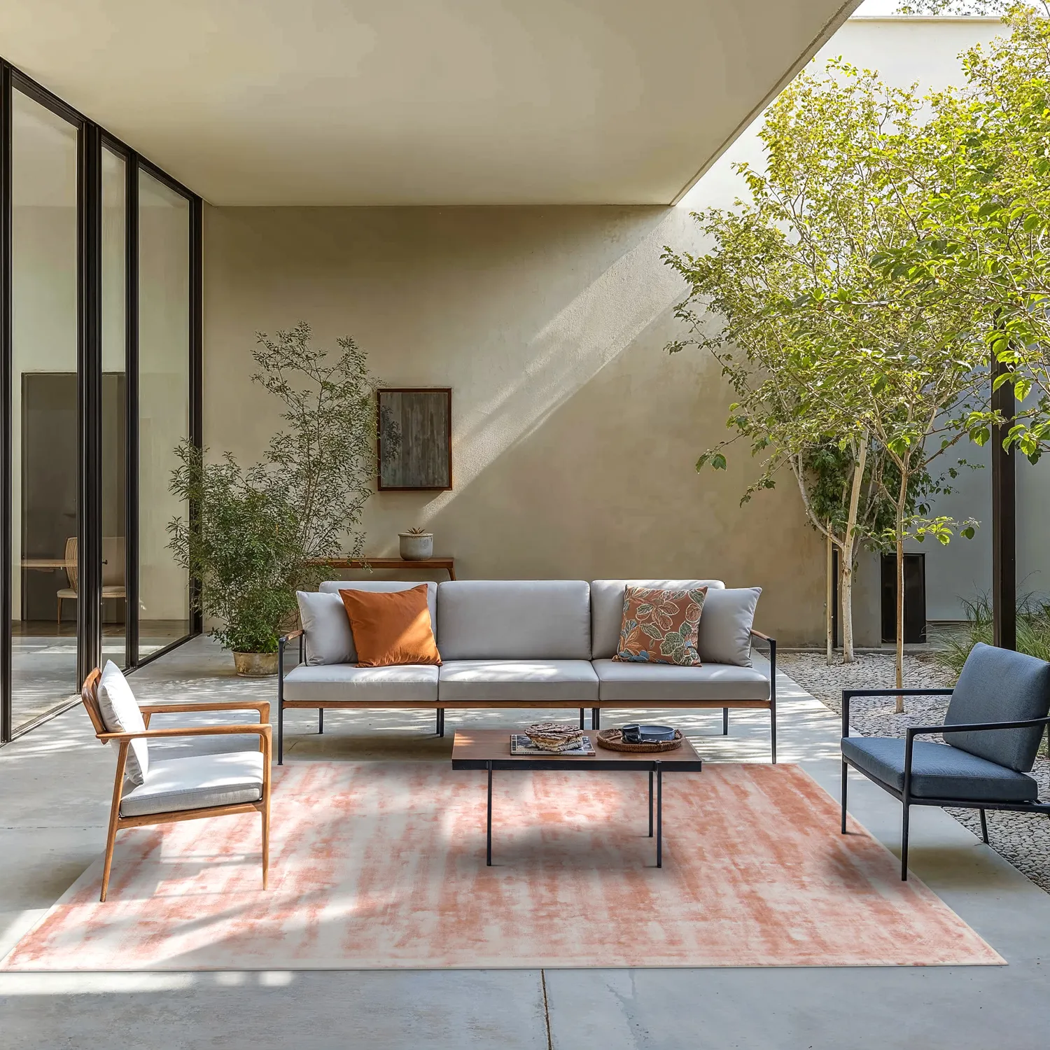 Tappeto In Viscosa - Jodhpur Special Luxury Edition (rosa chiaro)