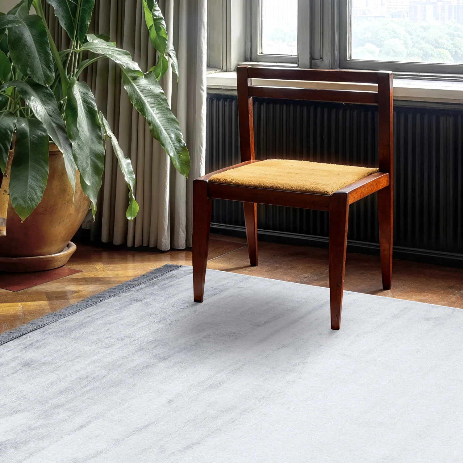 Tappeto Wilton - Art Silk (azzurro)