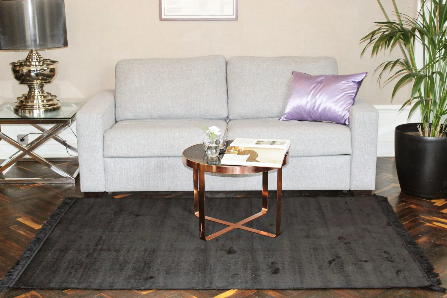 Tappeto Wilton - Art Silk (nero)