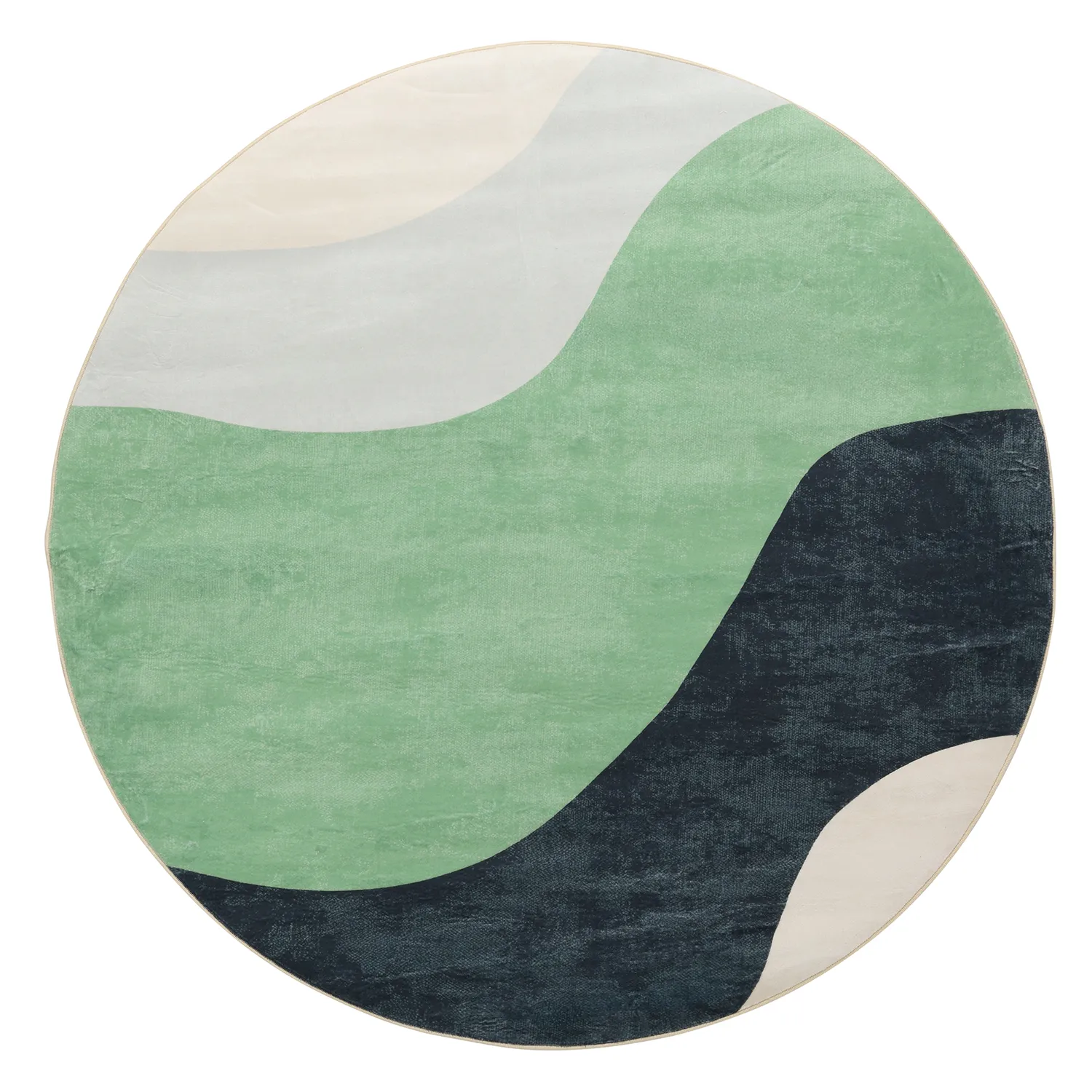 Tappeto rotondo - Barcelona (verde)