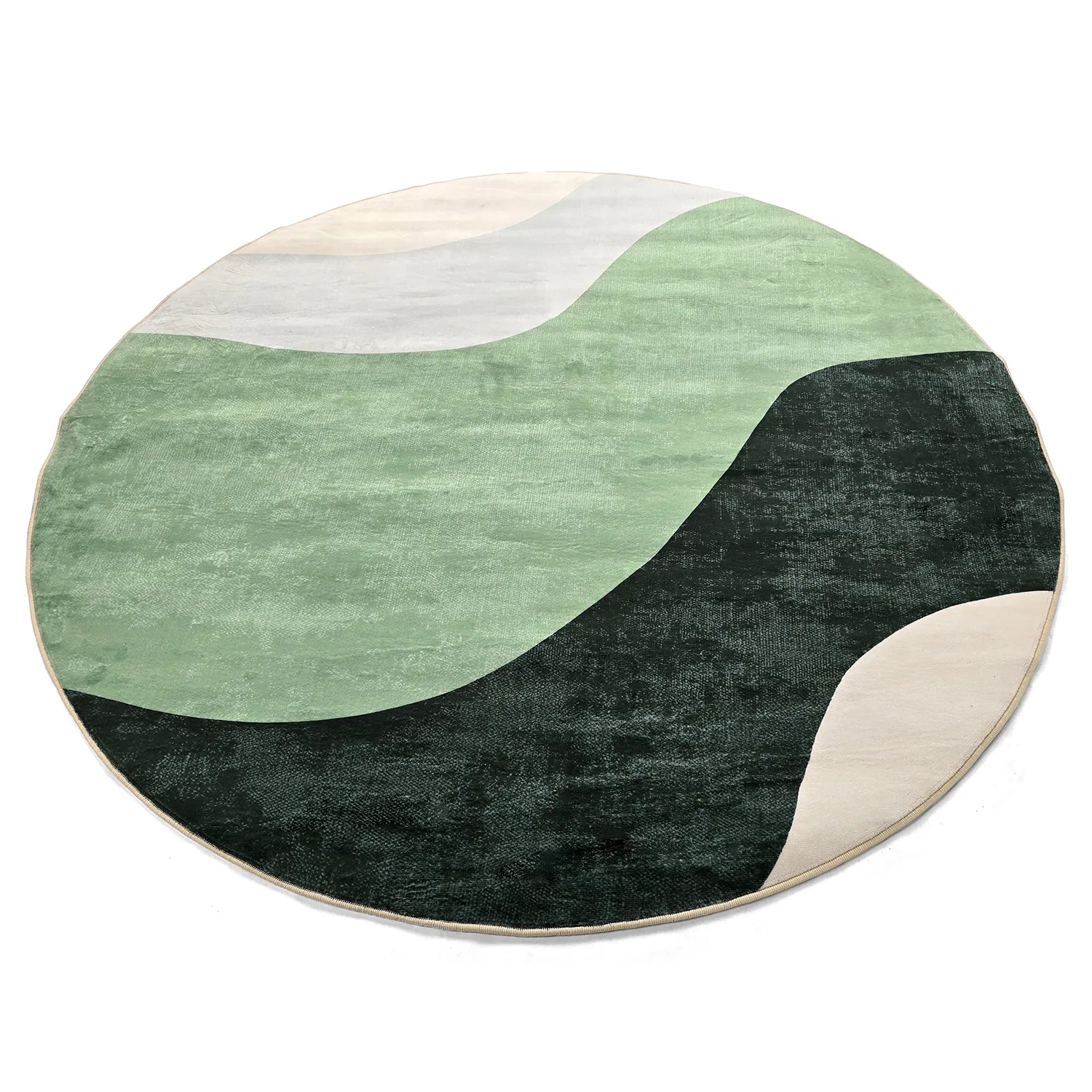 Tappeto rotondo - Barcelona (verde)