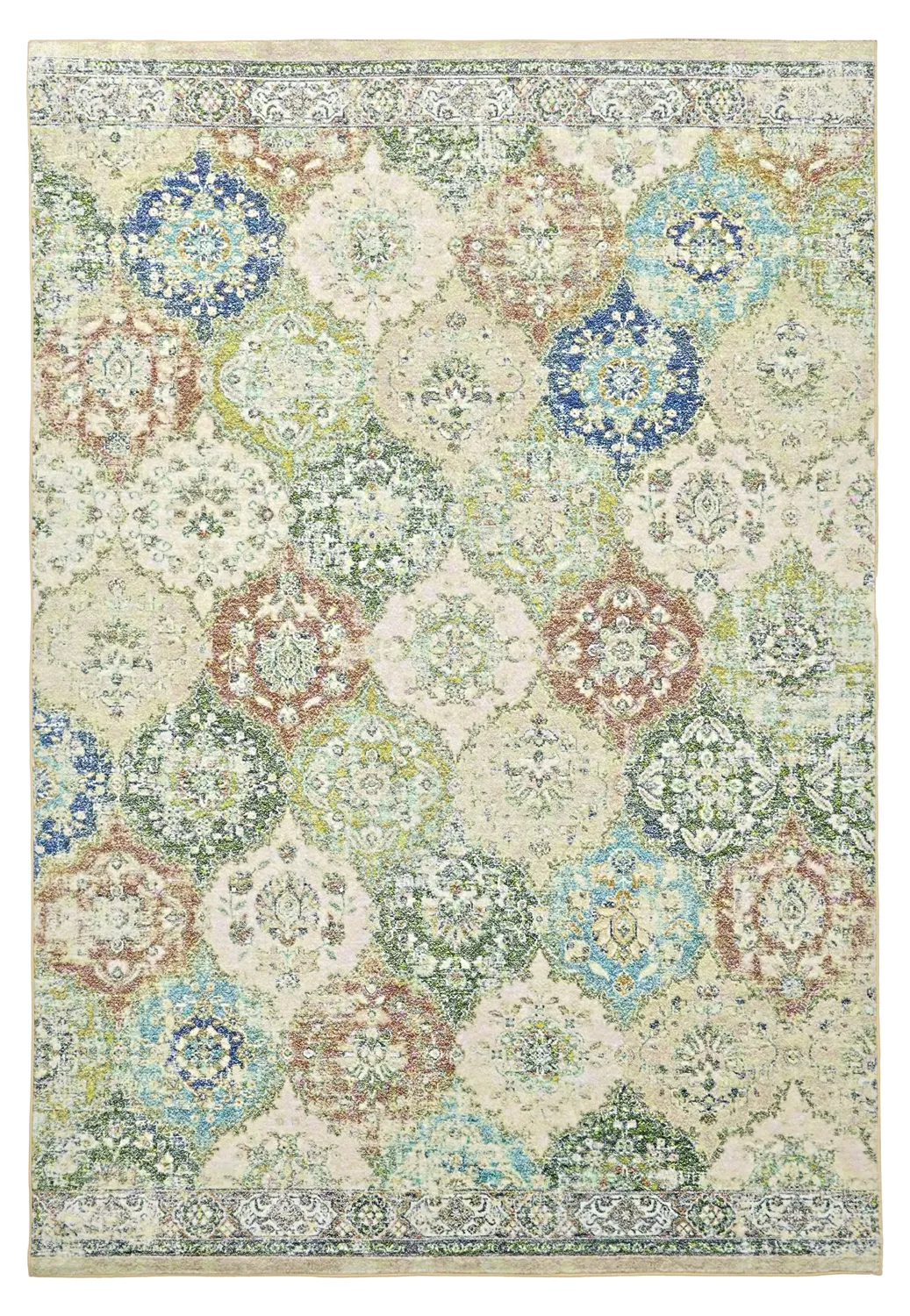 Tappeto Wilton - Bohemia (verde/multiplo)