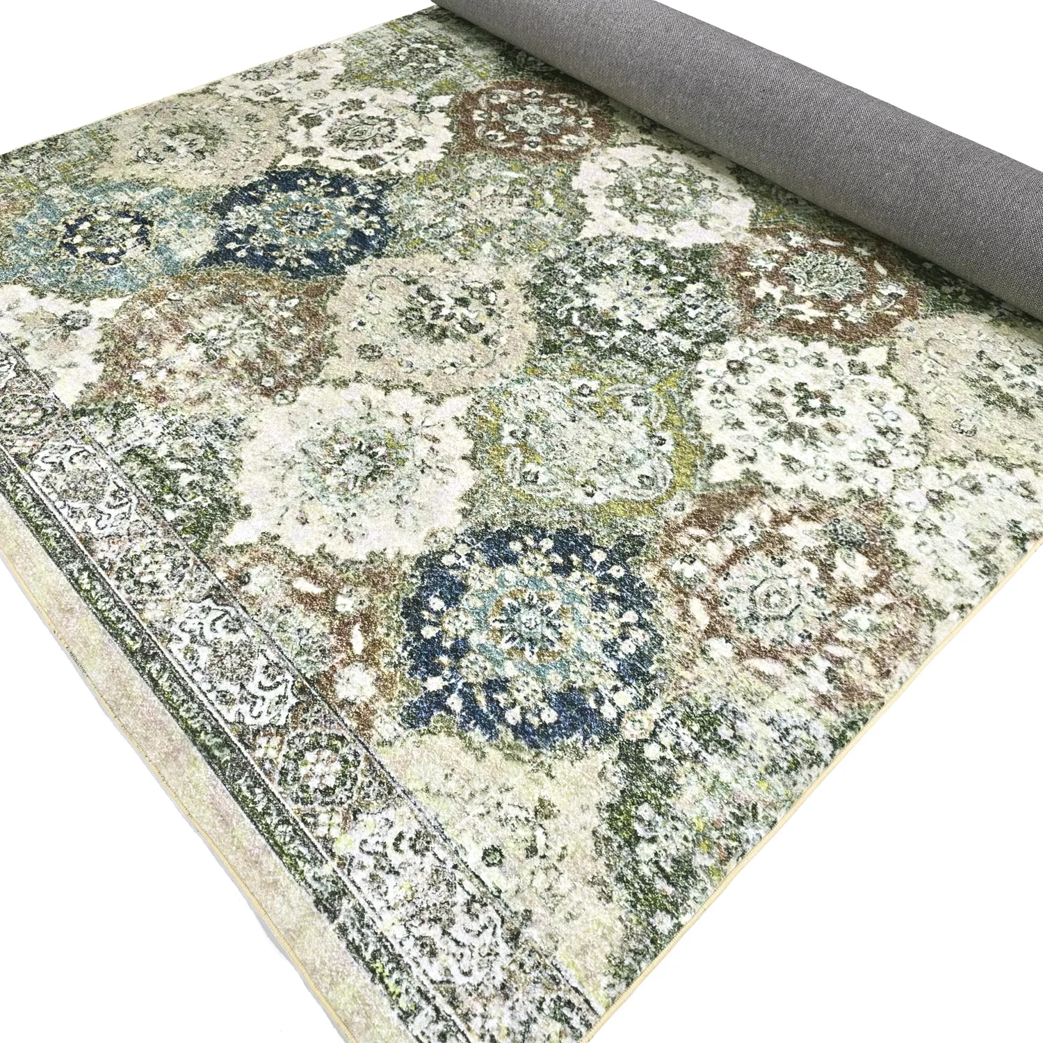 Tappeto Wilton - Bohemia (verde/multiplo)