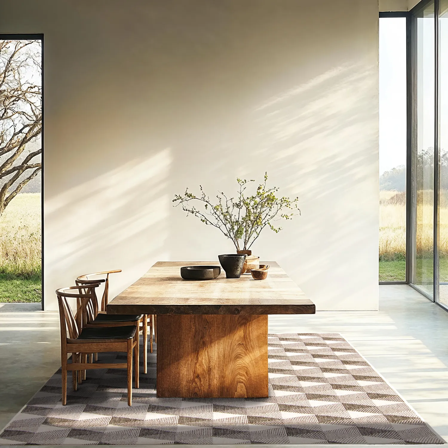 Tappeti per Interni/Esterni - Brussels Pattern (grigio)