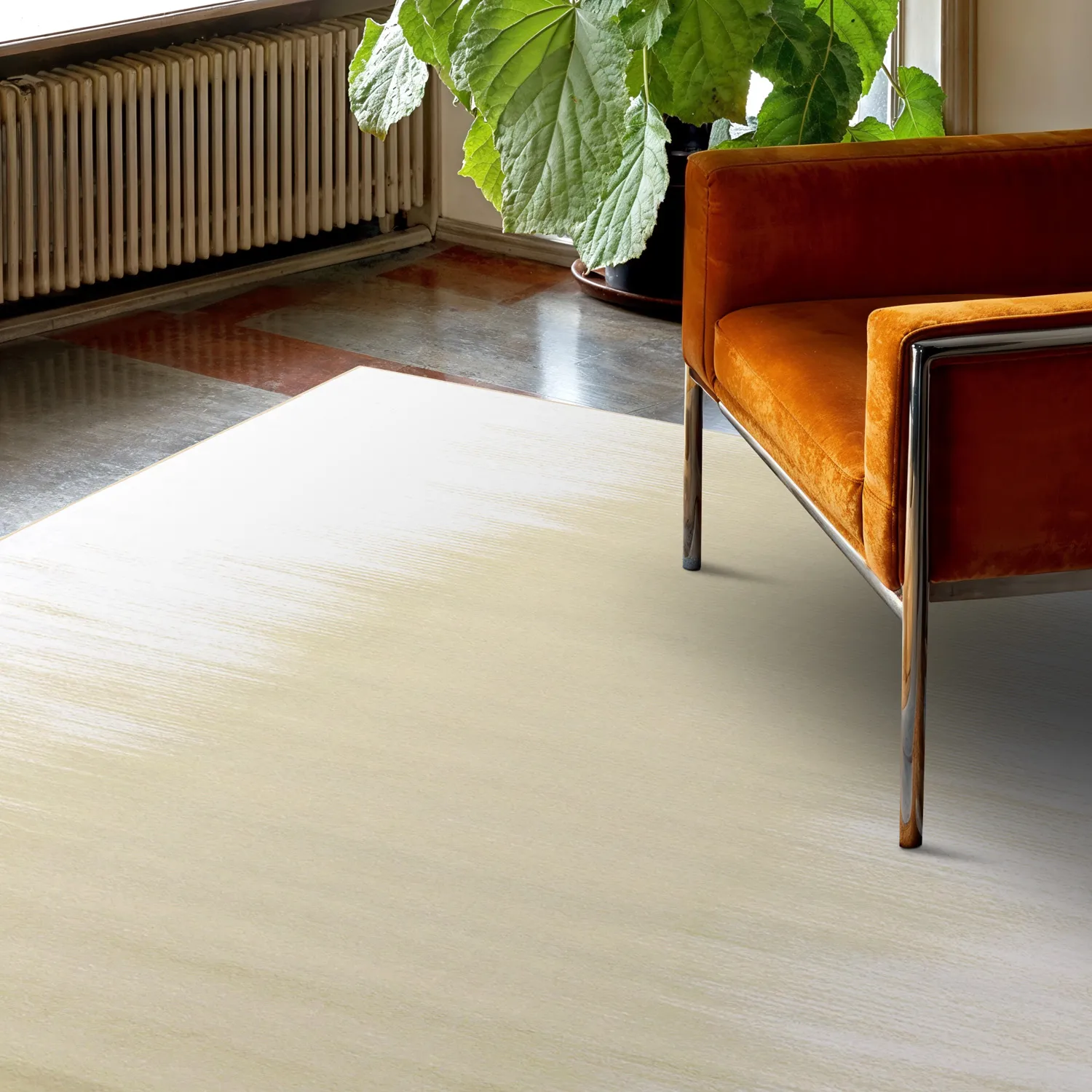 Tappeto Wilton - Cara (bianco/beige)