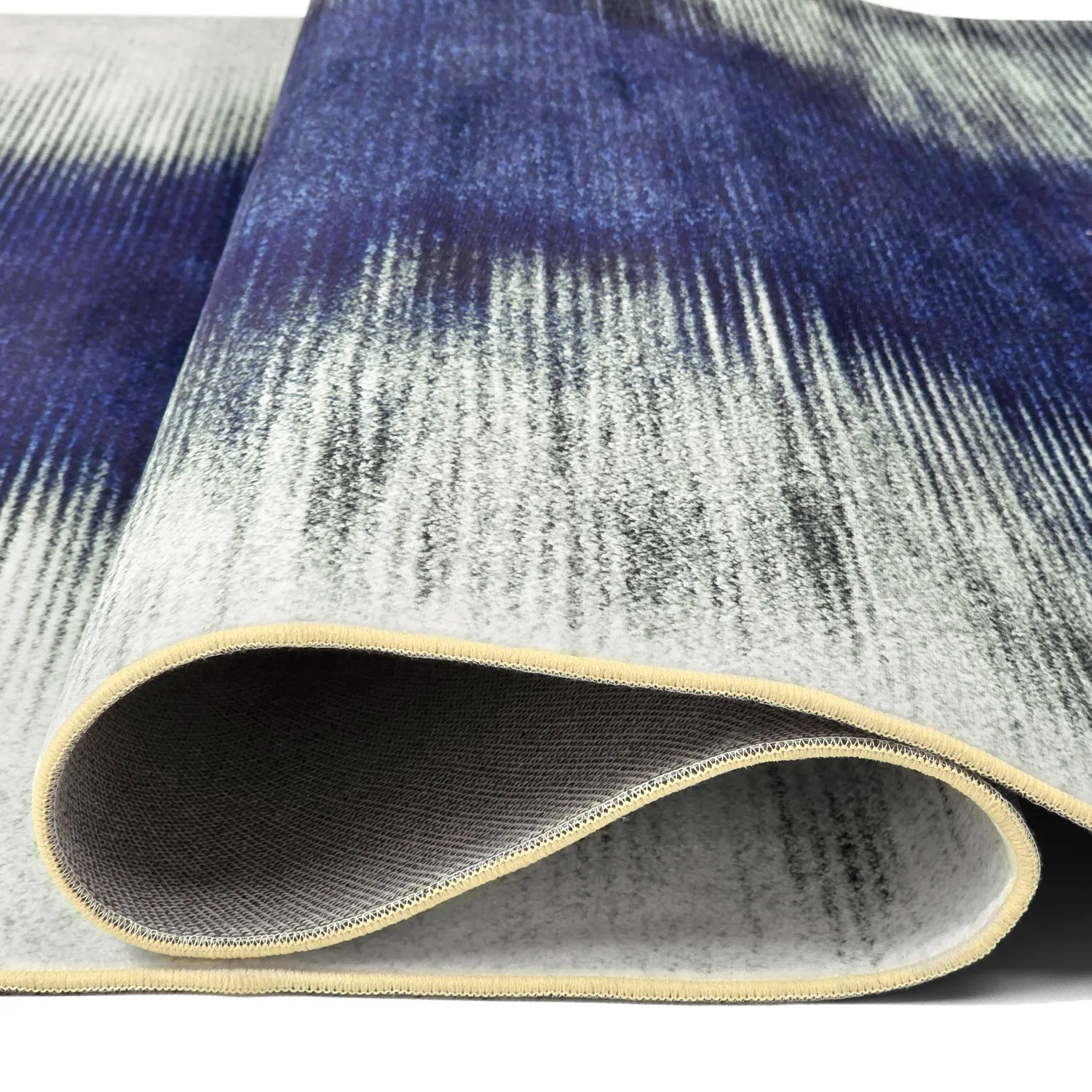 Tappeto Wilton - Cara (bianco/blu scuro)