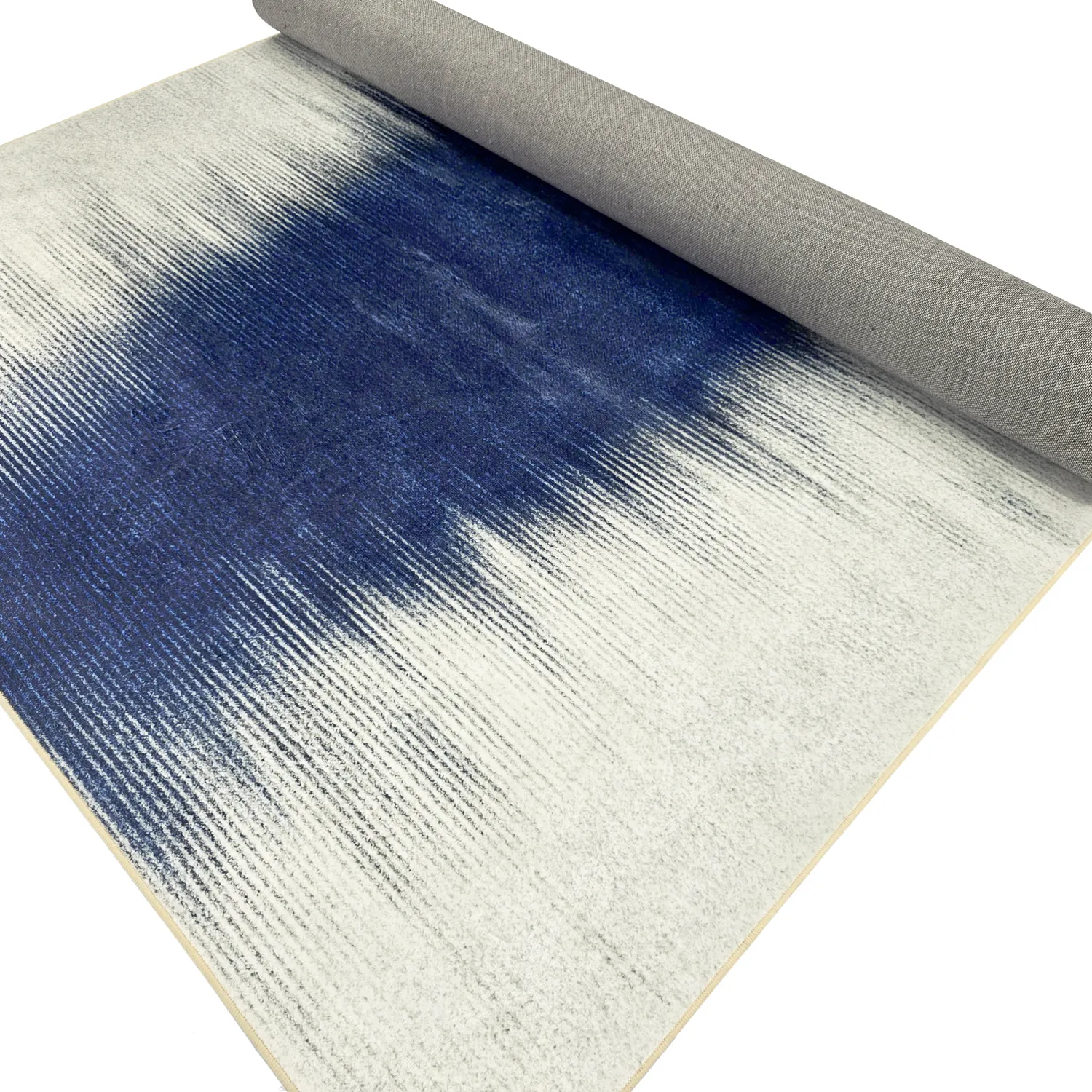 Tappeto Wilton - Cara (bianco/blu scuro)