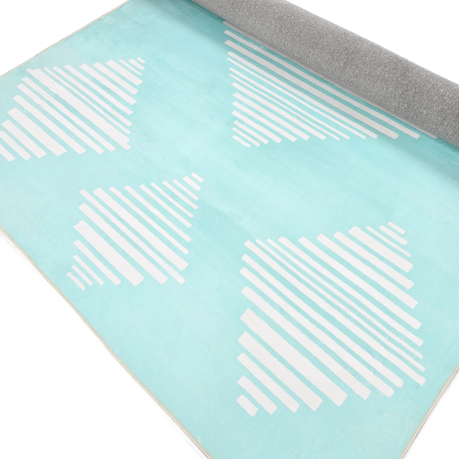 Tappeto Wilton - Carmen (azzurro/bianco)