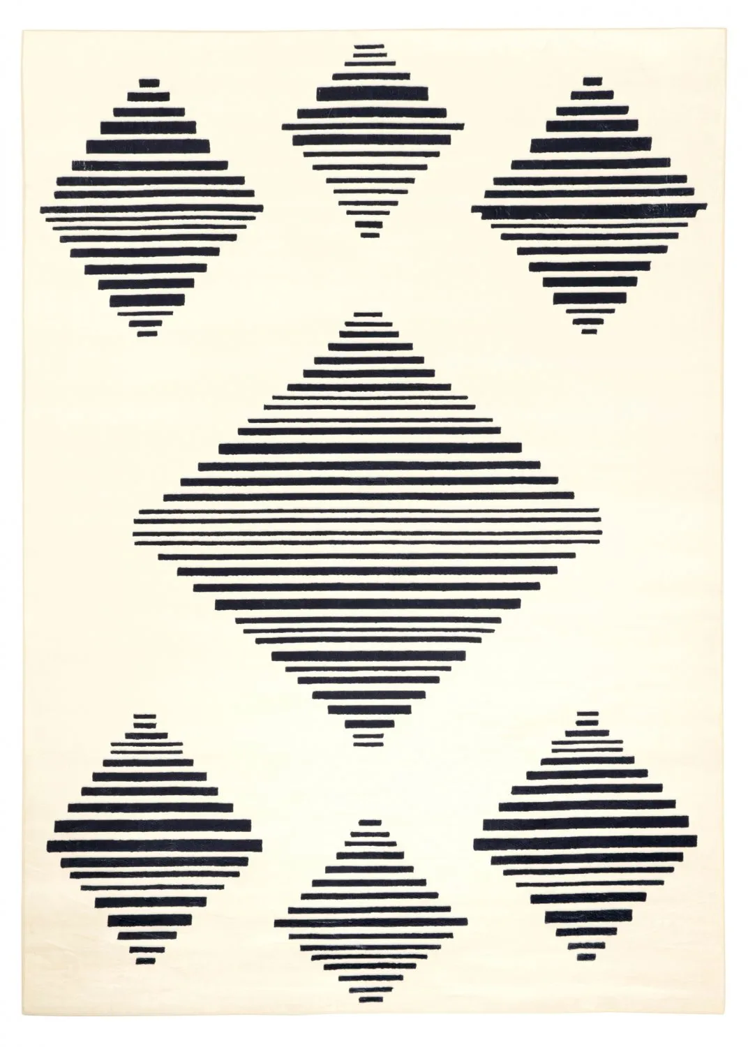 Tappeto Wilton - Carmen (crema/nero)