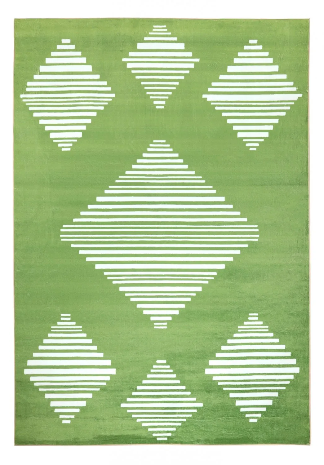 Tappeto Wilton - Carmen (verde/bianco)