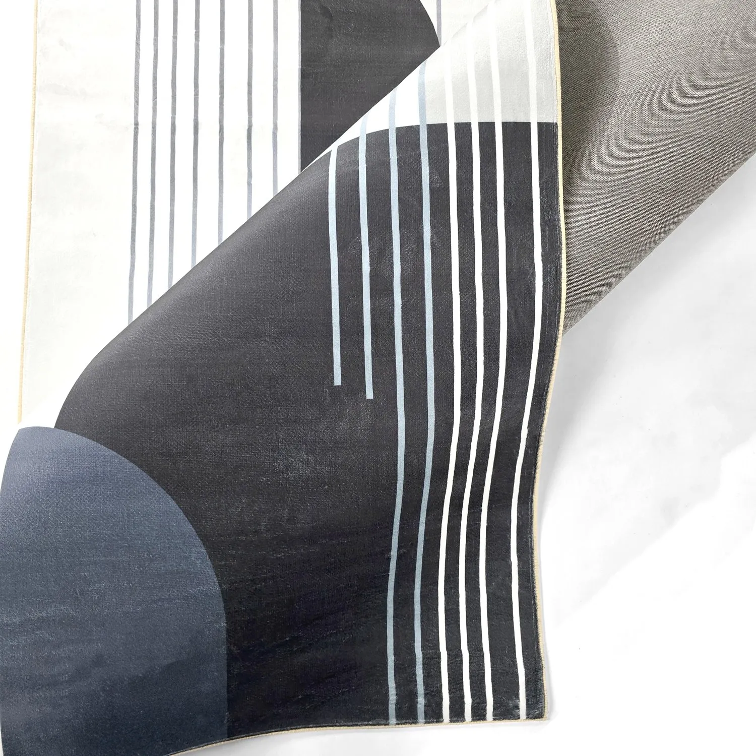 Tappeto Wilton - Delft (bianco/grigio/nero)