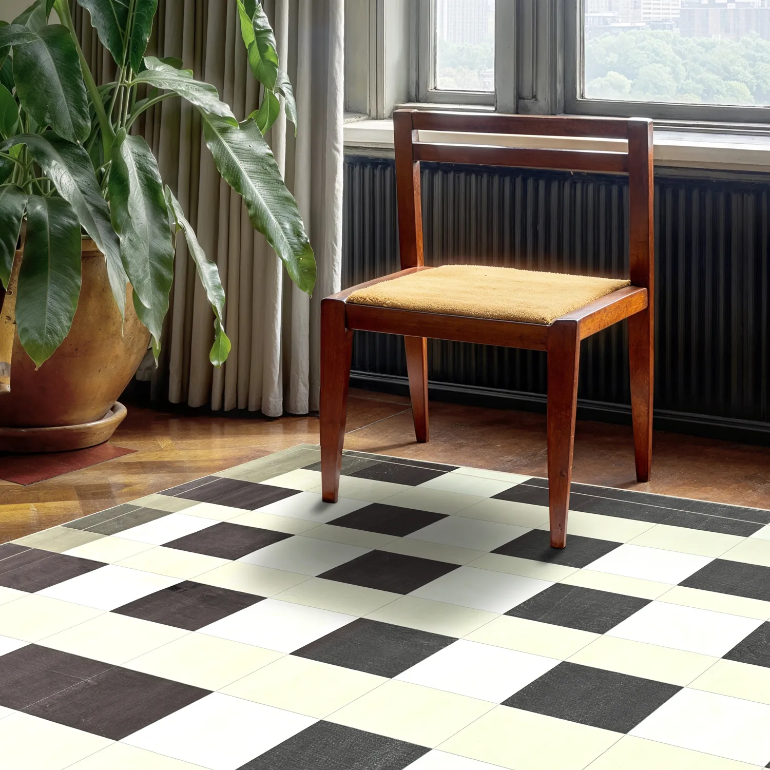 Tappeto Wilton - Ferro (marrone/crema)