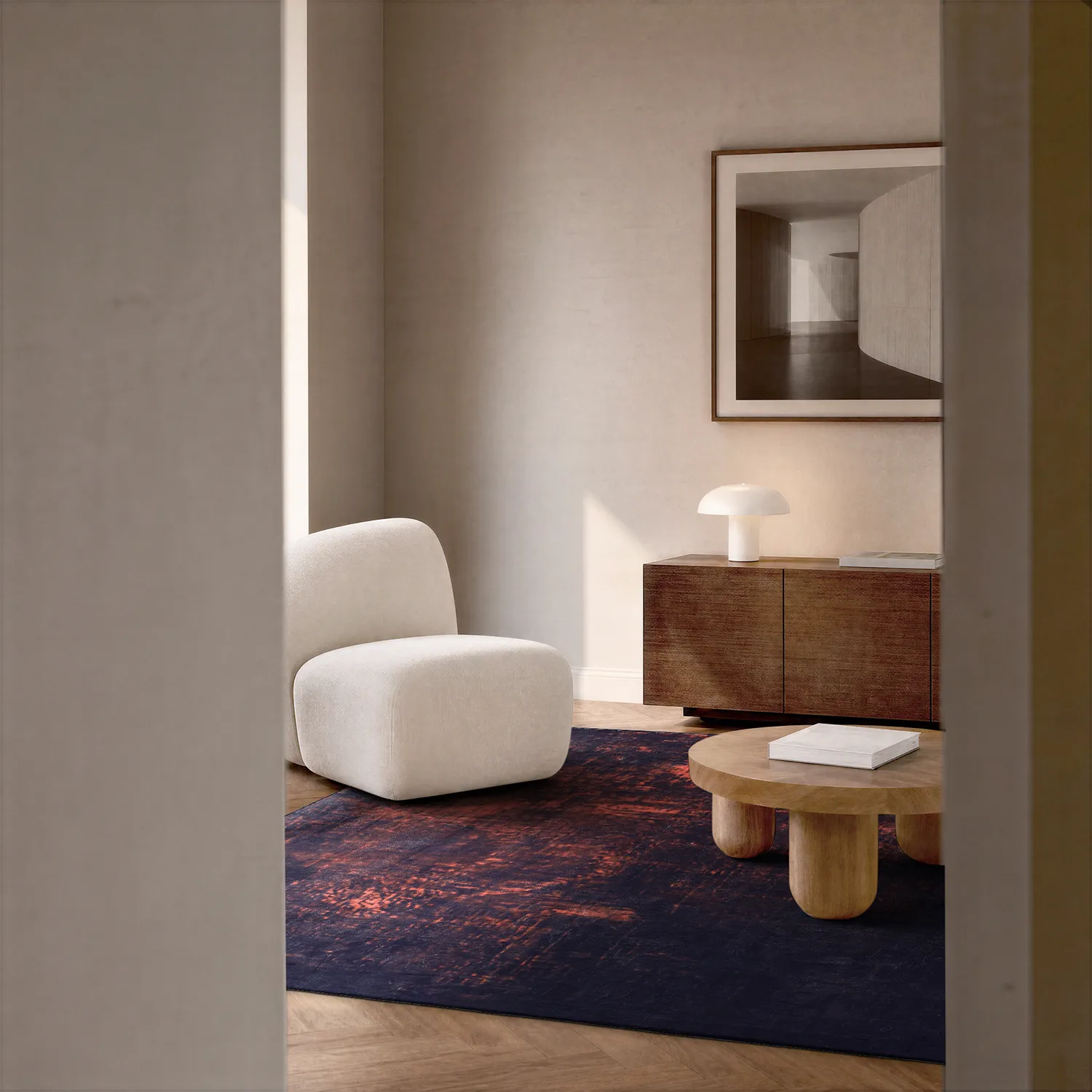 Tappeto Wilton - Frome (rosso)