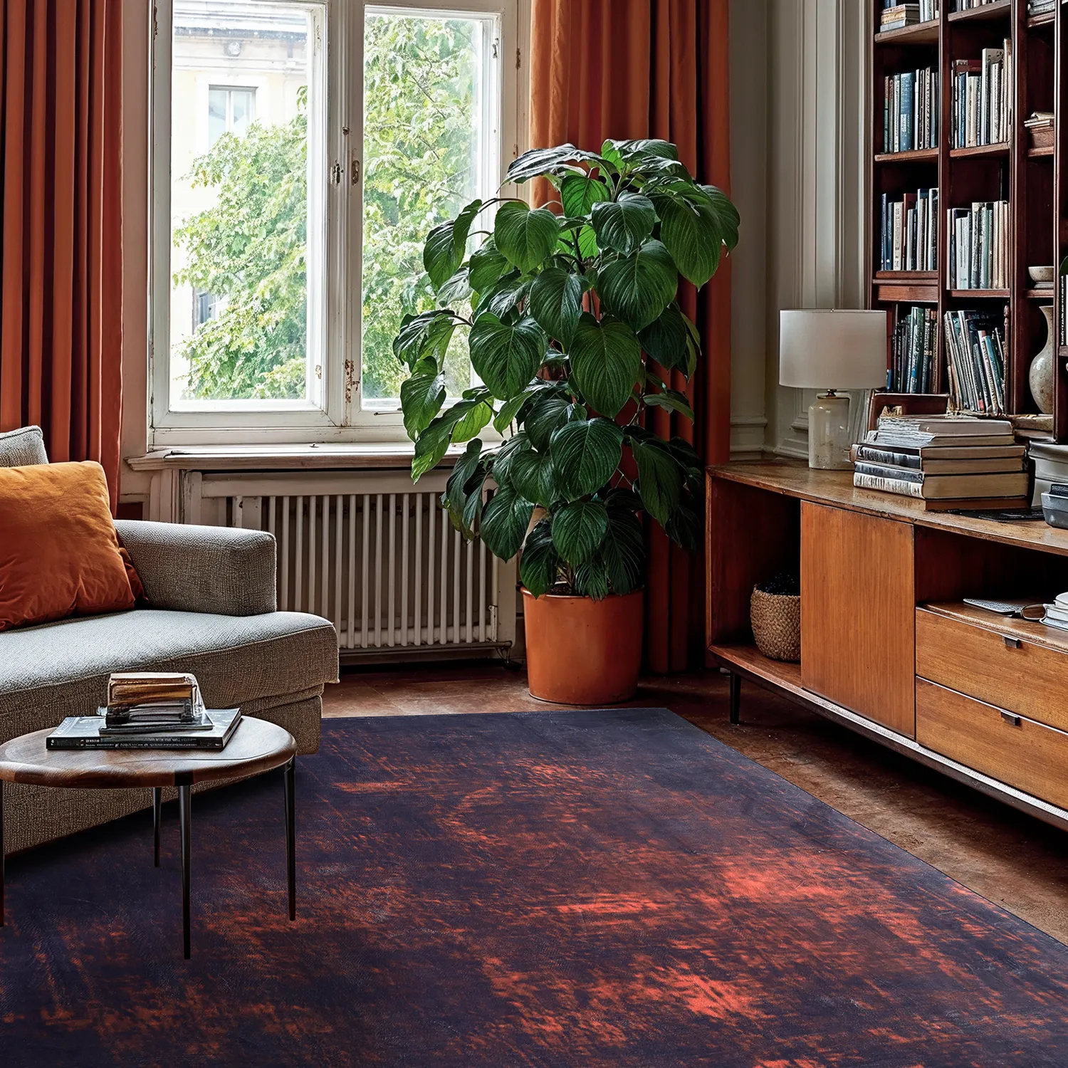 Tappeto Wilton - Frome (rosso)