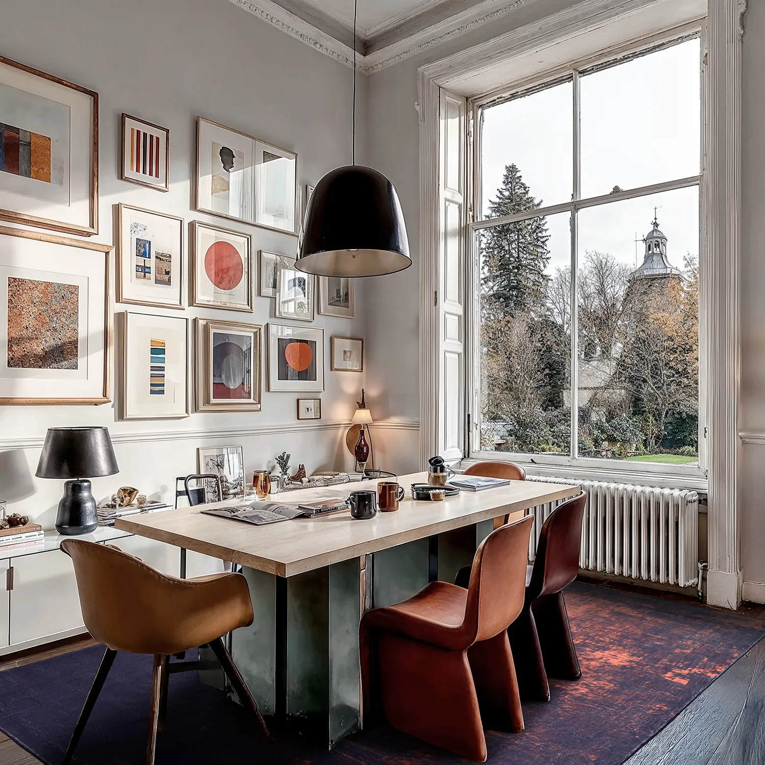 Tappeto Wilton - Frome (rosso)