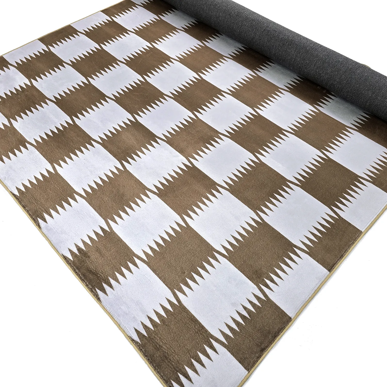Tappeto Wilton - Gobi (marrone/bianco)