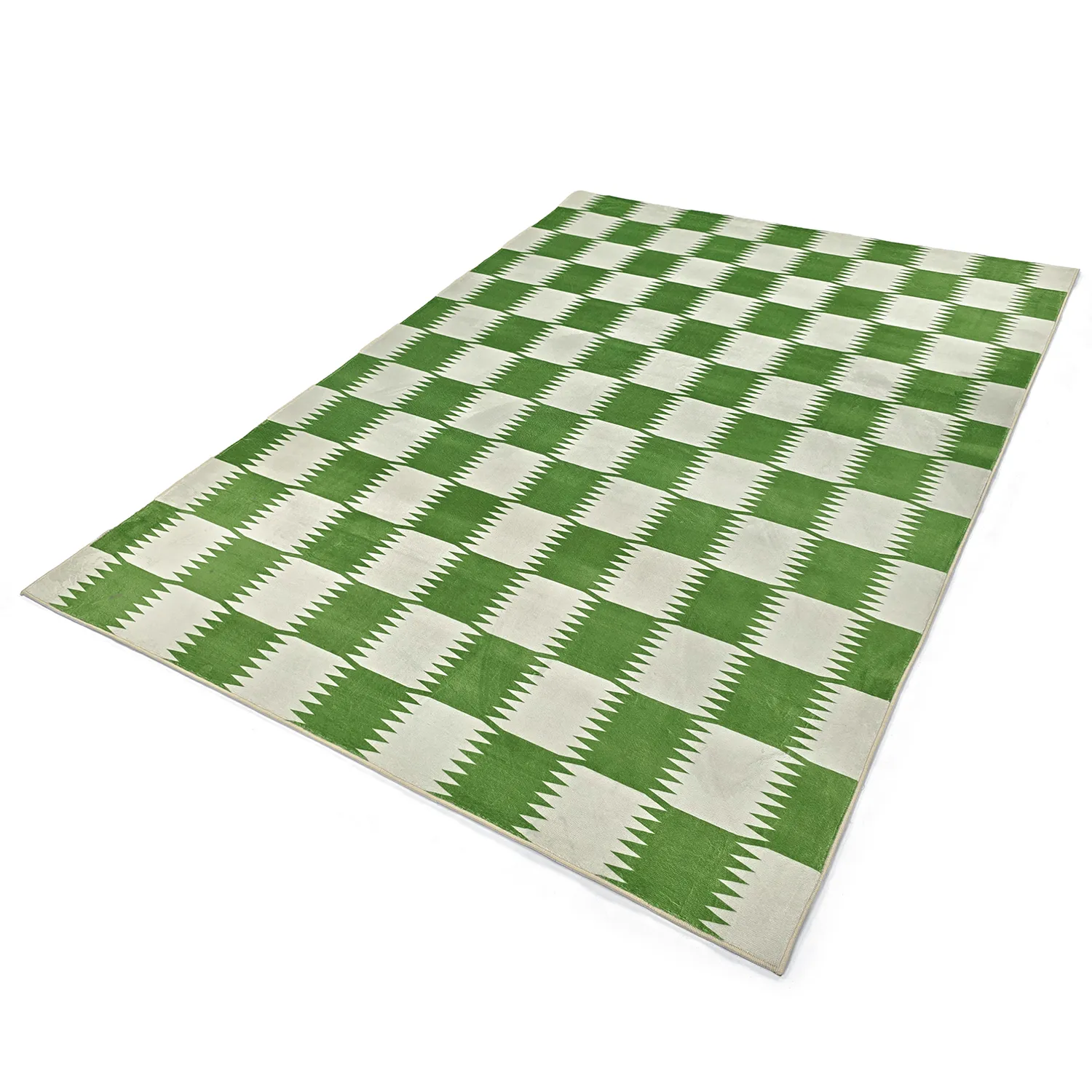 Tappeto Wilton - Gobi (verde/bianco)