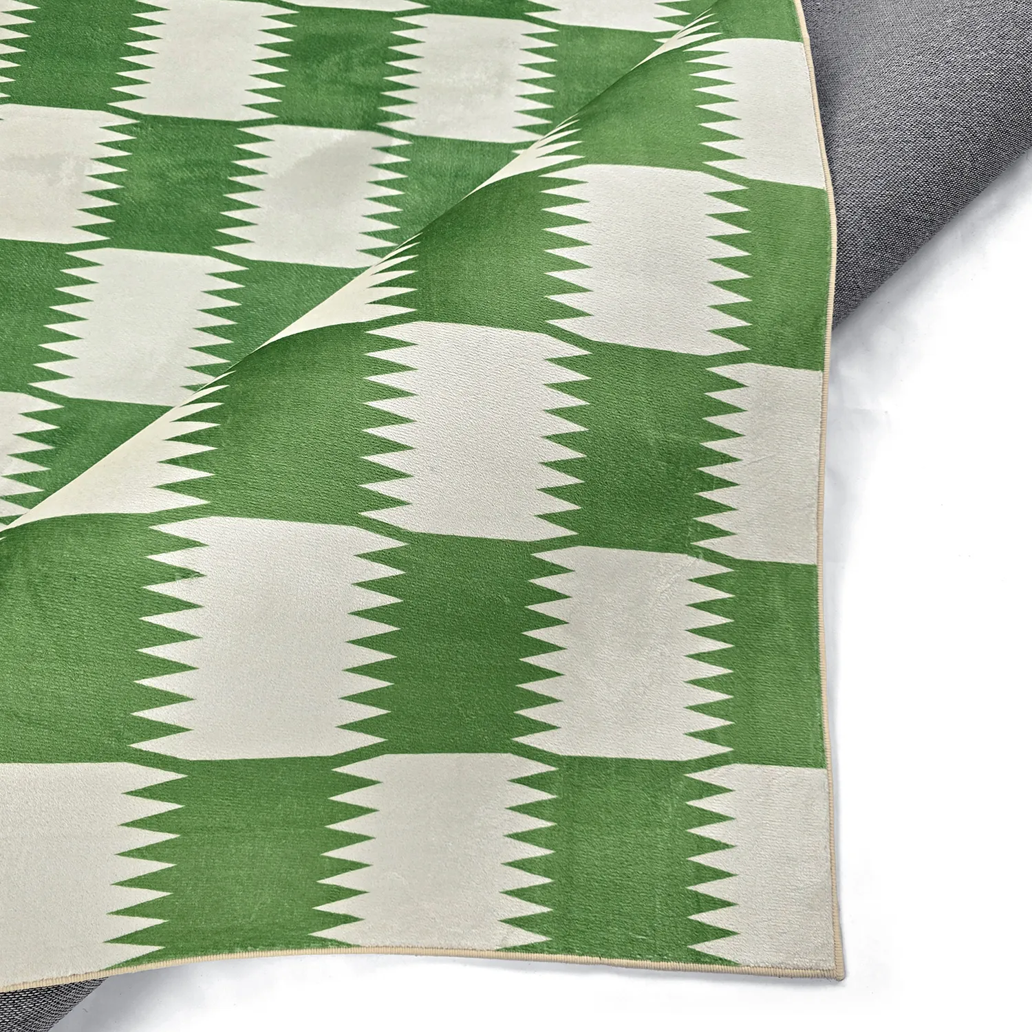 Tappeto Wilton - Gobi (verde/bianco)