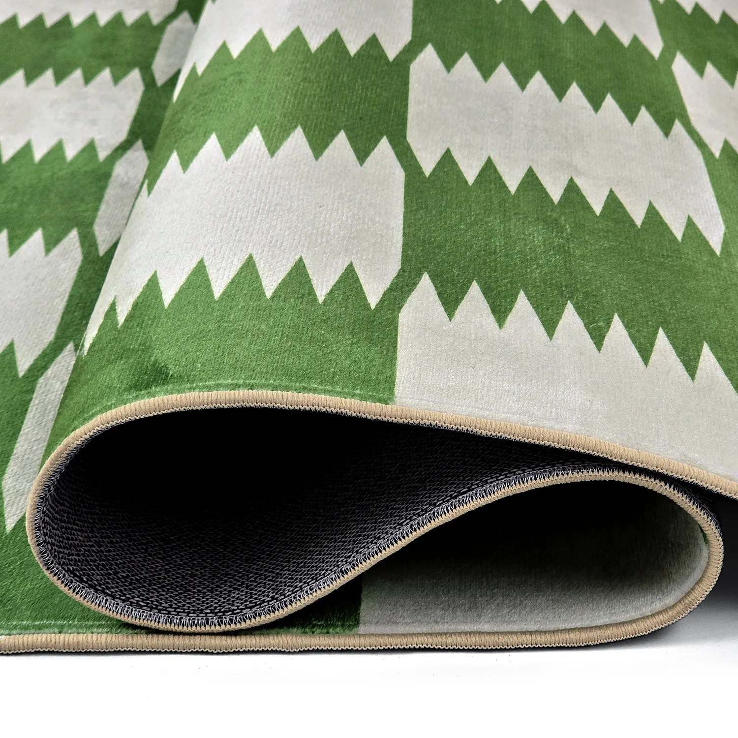 Tappeto Wilton - Gobi (verde/bianco)