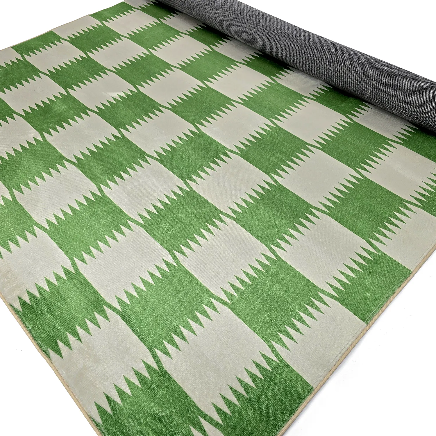 Tappeto Wilton - Gobi (verde/bianco)