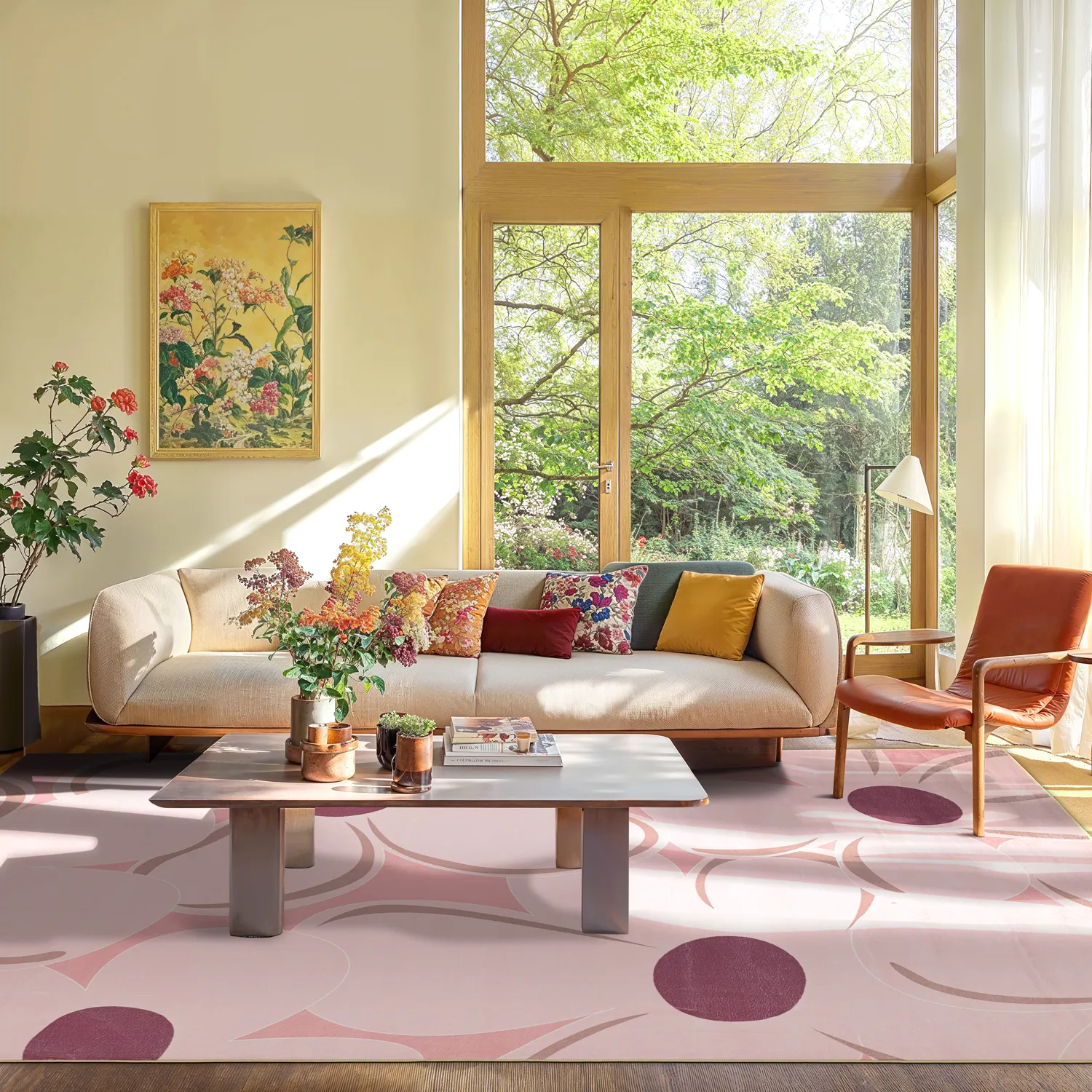Tappeto Wilton - Honfleur (rosa/multiplo)