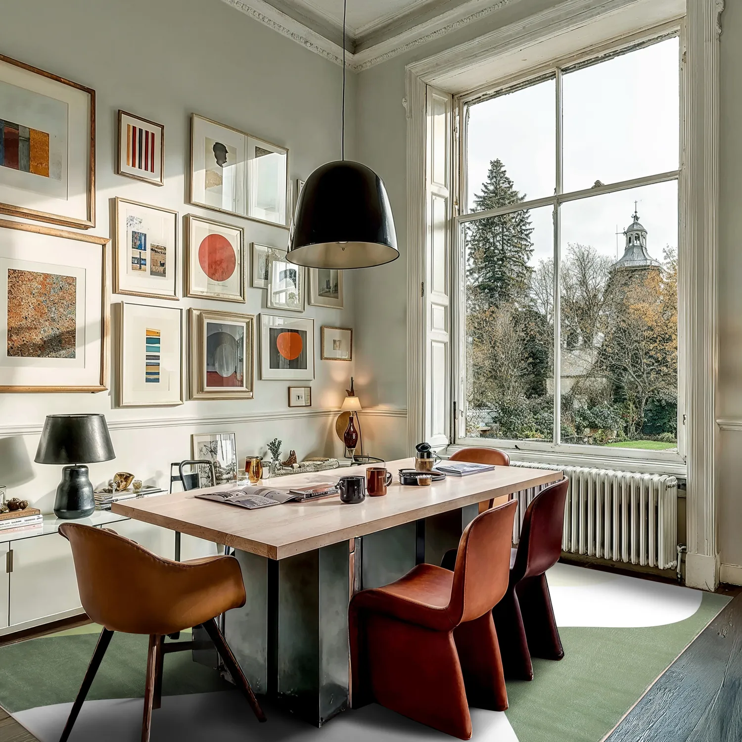 Tappeto Wilton - Leiden (verde)