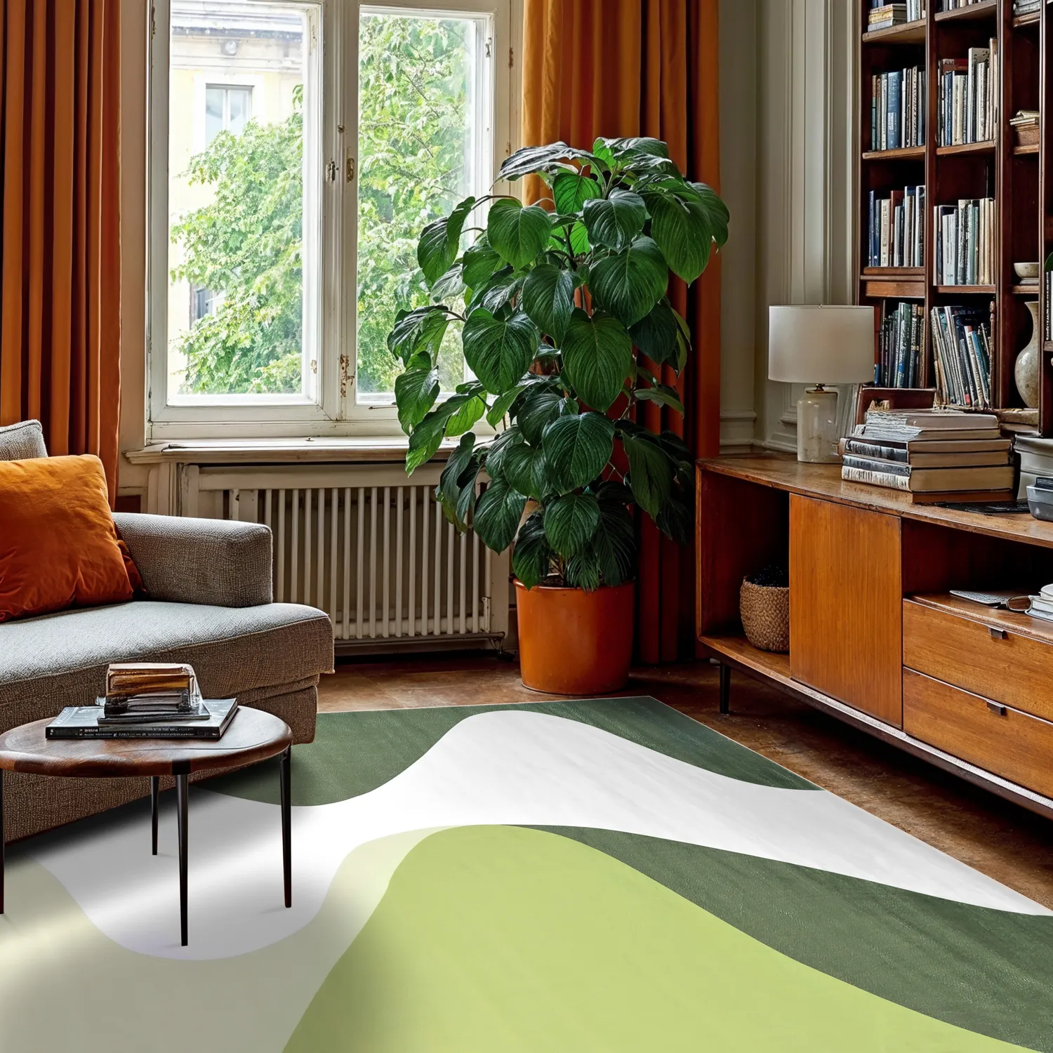 Tappeto Wilton - Leiden (verde)