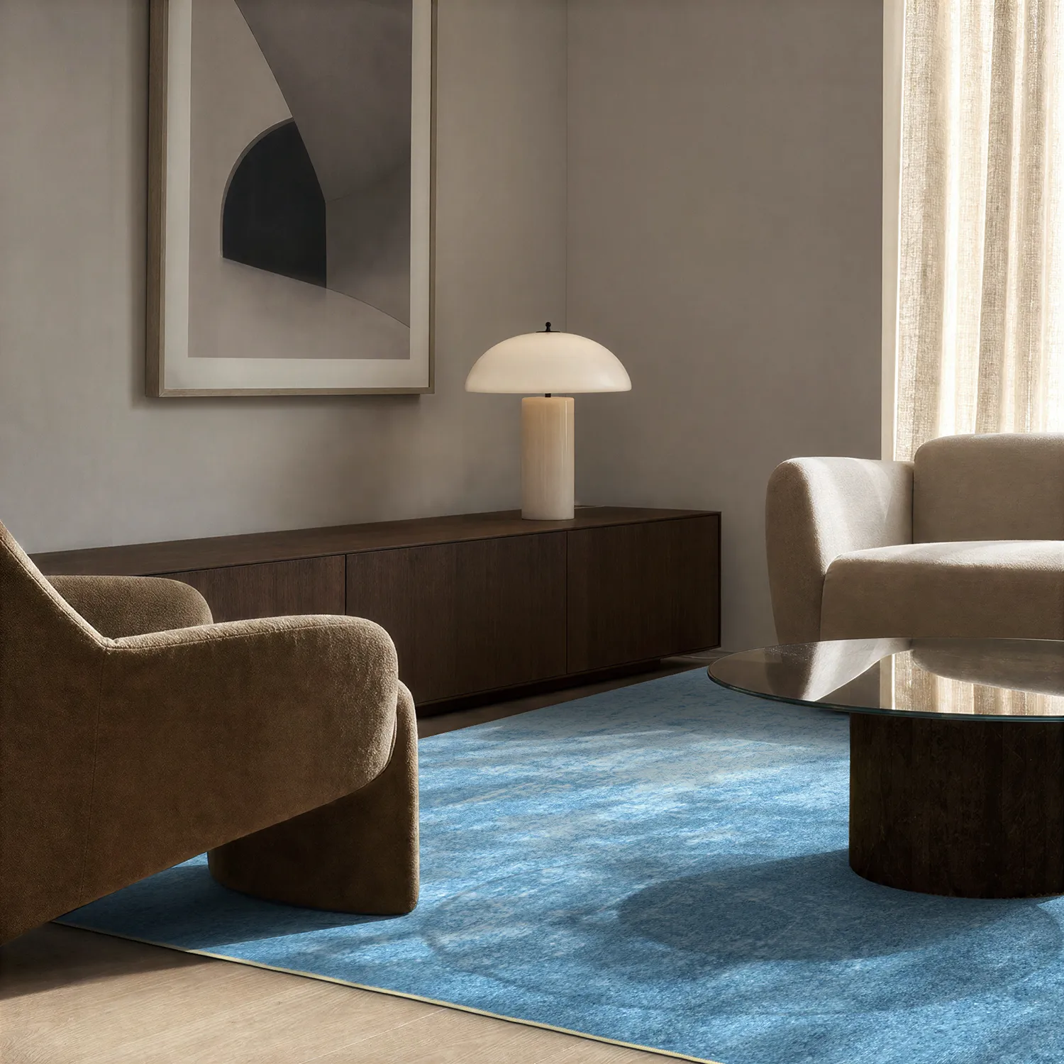 Tappeto Wilton - Lynton (blu)
