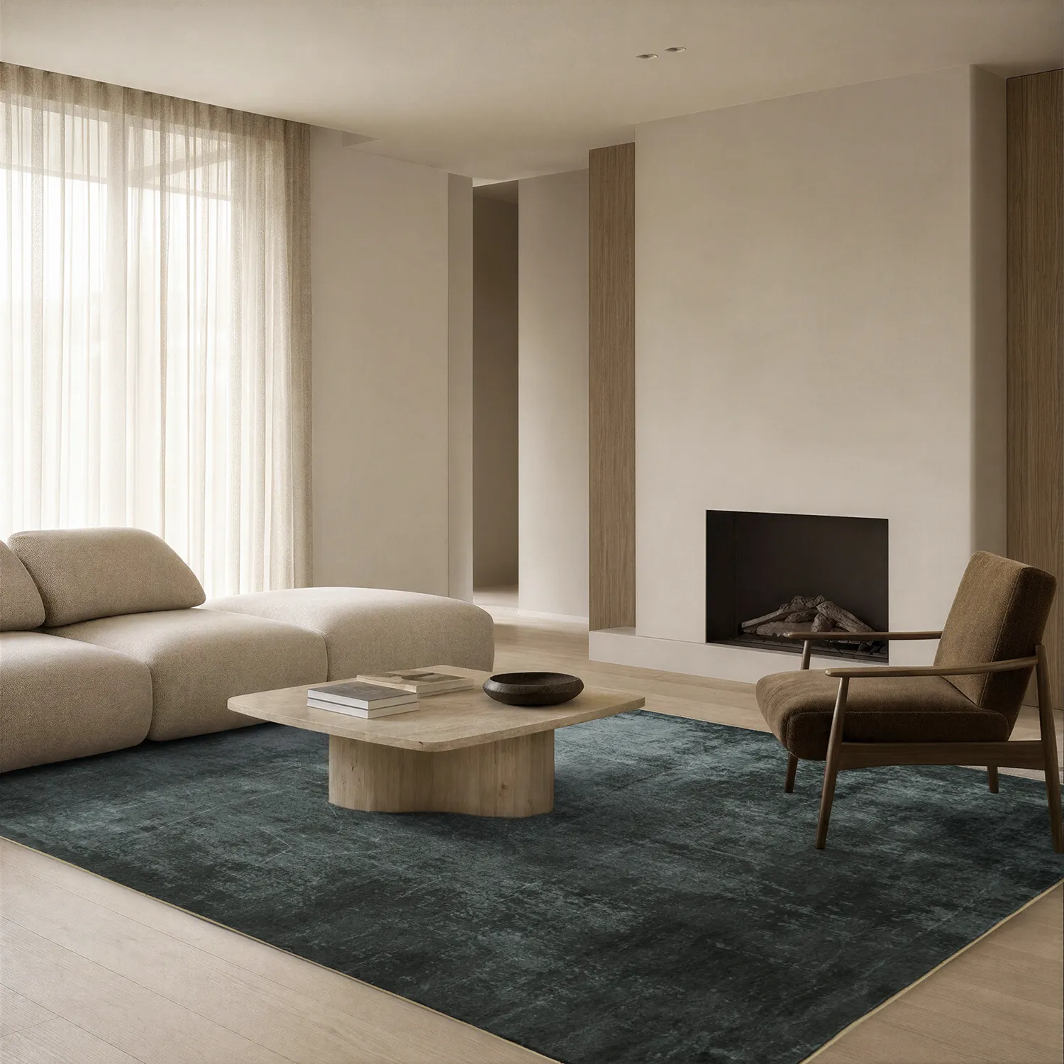 Tappeto Wilton - Lynton (grigio scuro)