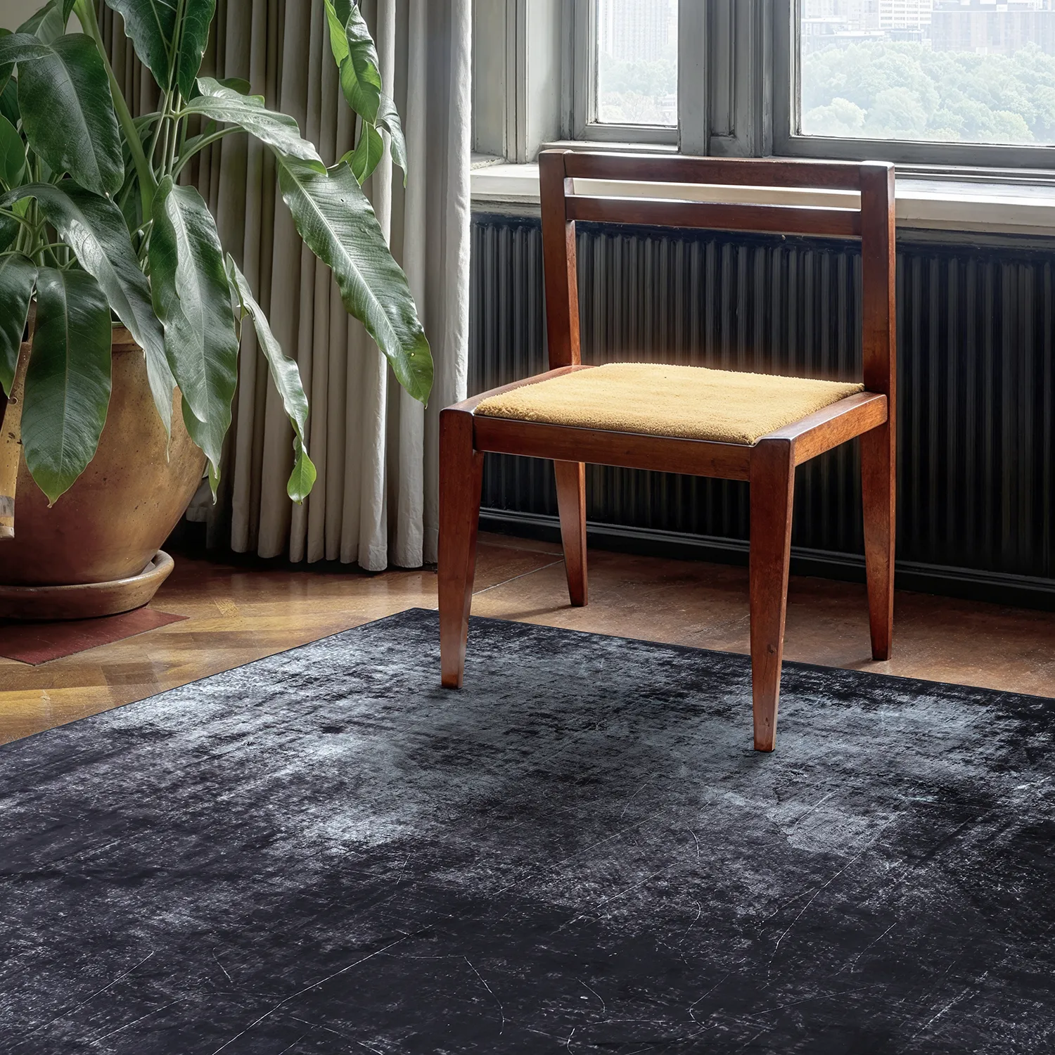 Tappeto Wilton - Lynton (nero)