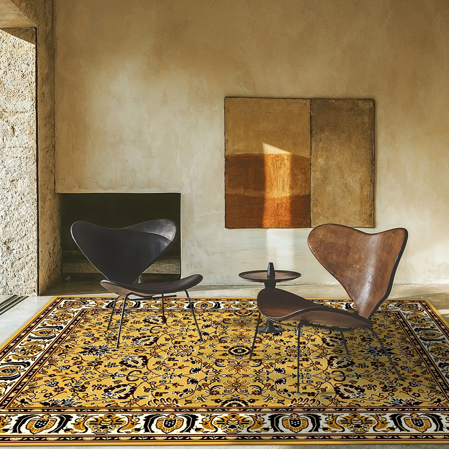 Tappeto Wilton - Peking Imperial (oro)