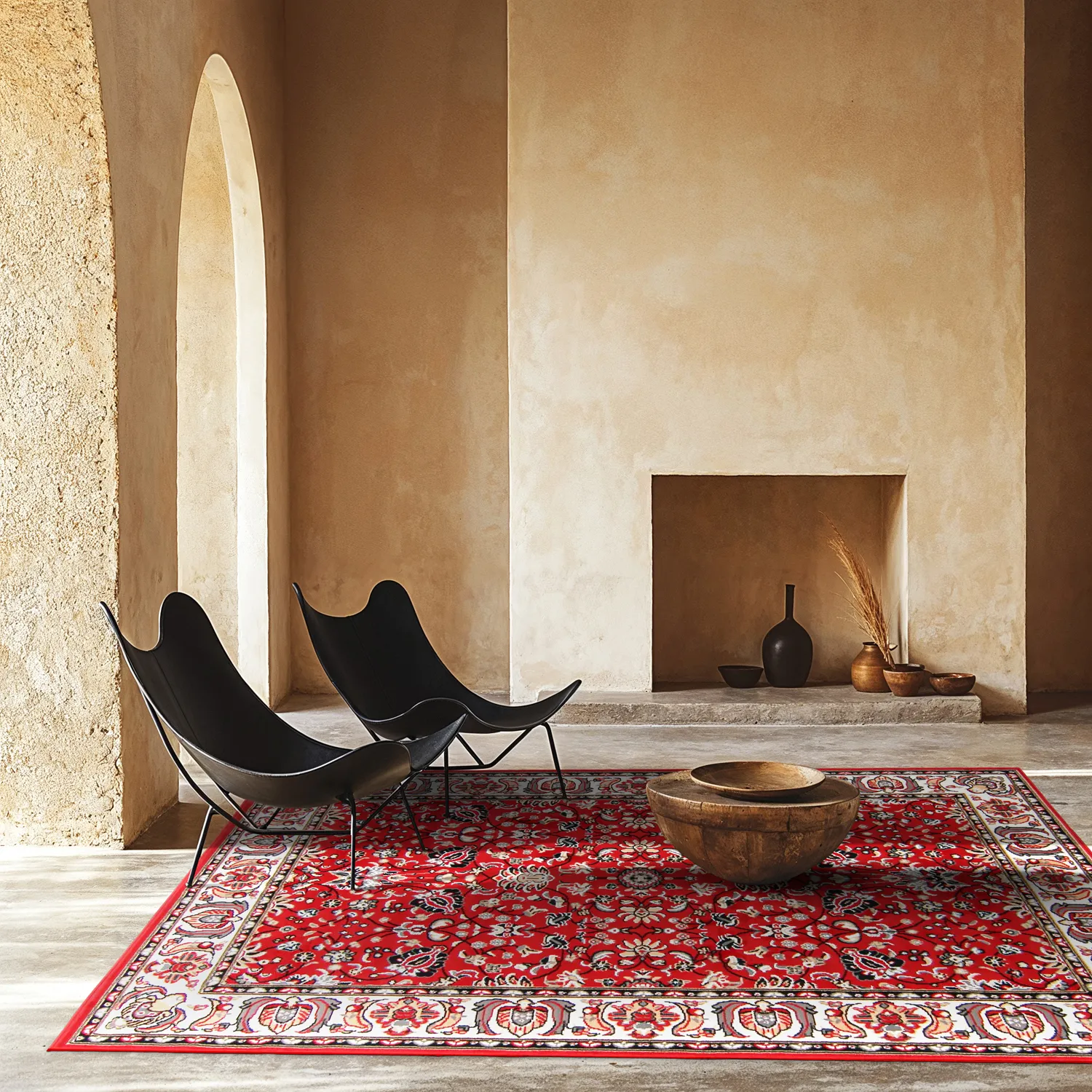 Tappeto Wilton - Peking Imperial (rosso)