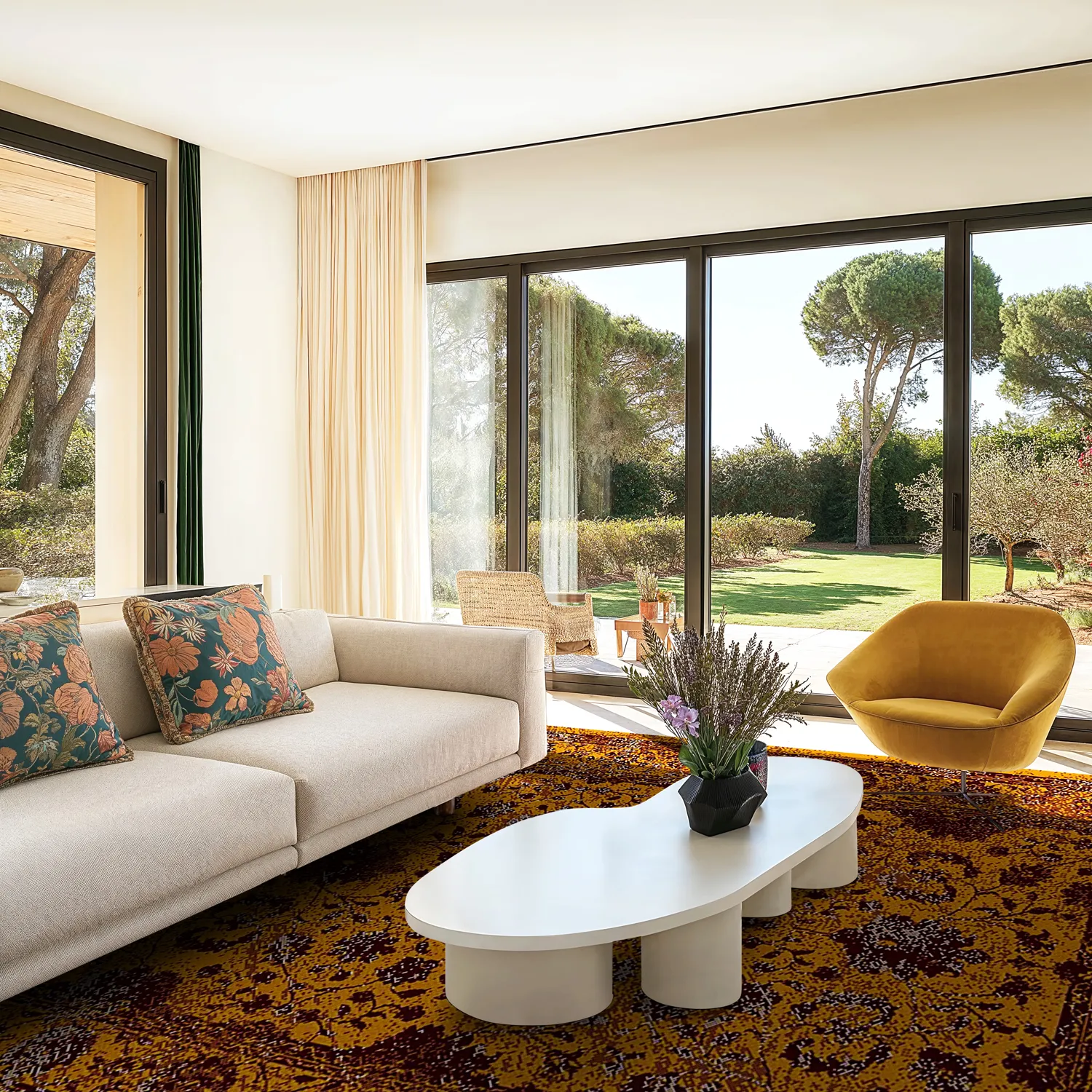 Tappeto Wilton - Peking Majestic (oro)