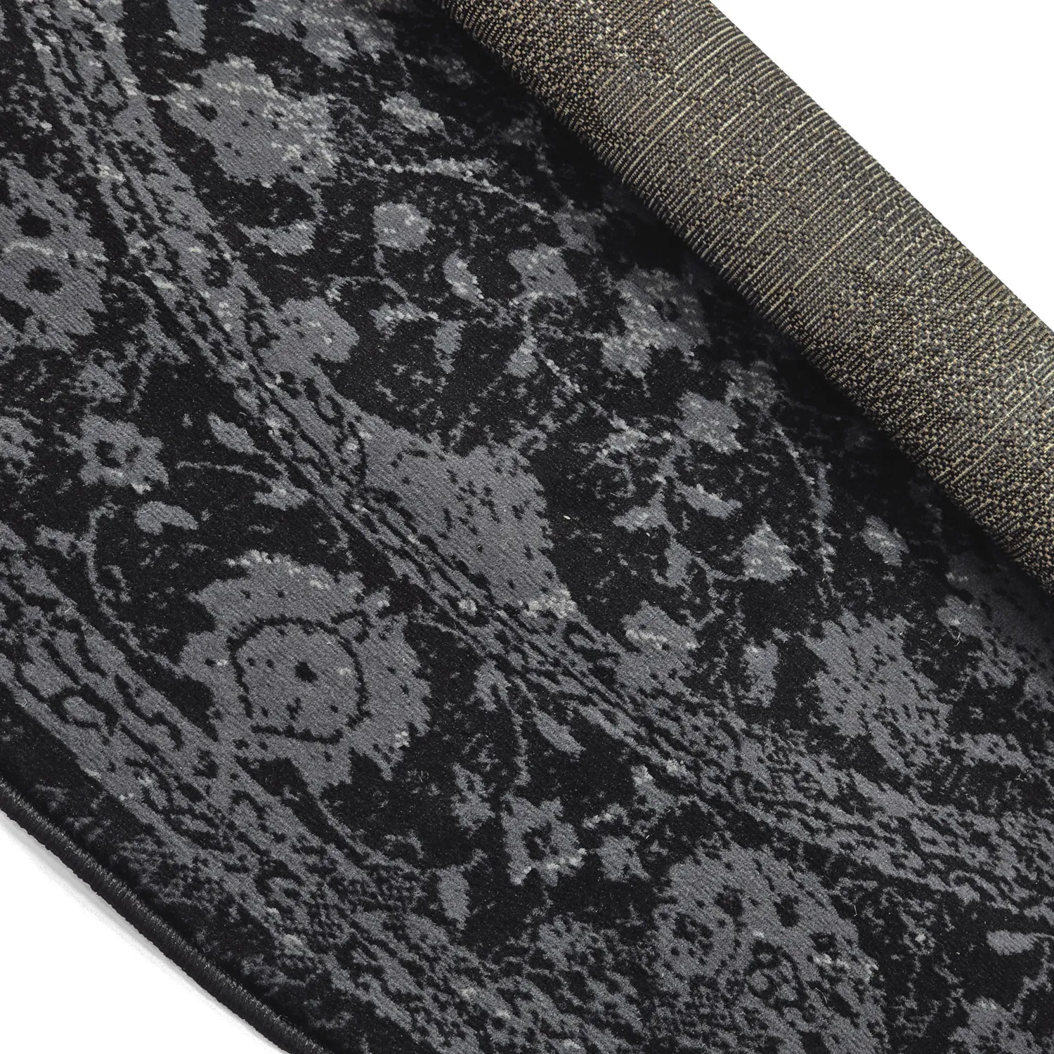 Tappeto rotondo - Peking Majestic (nero)