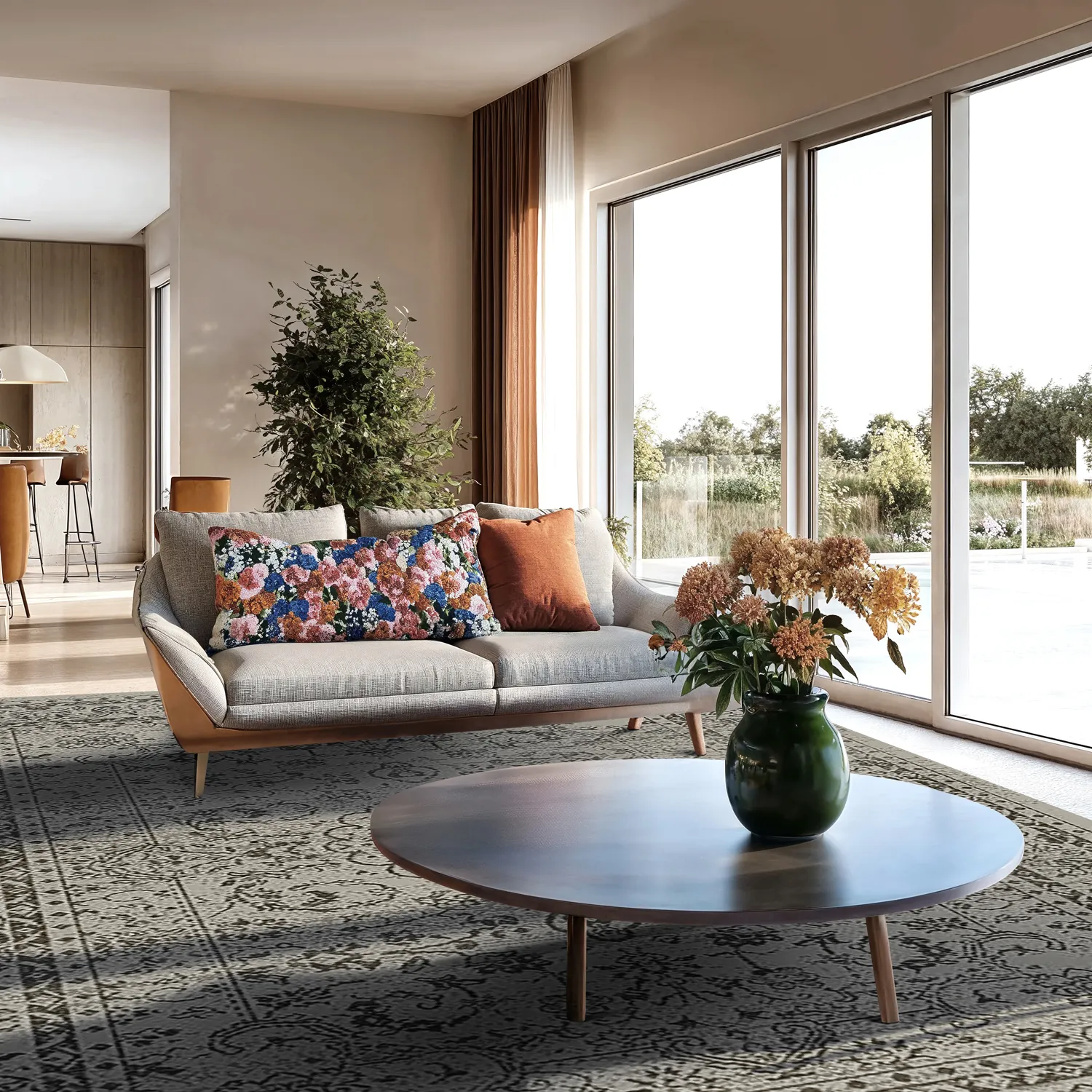 Tappeto Wilton - Peking Noble (grigio)